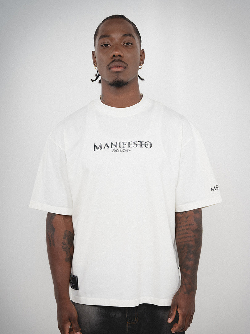Camiseta Oversize Bestie Vainilla