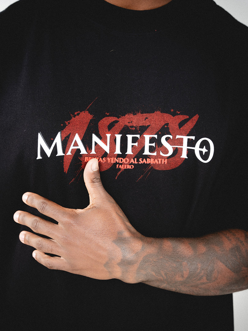 Camiseta Oversize Brujas Yendo Al Sabbath