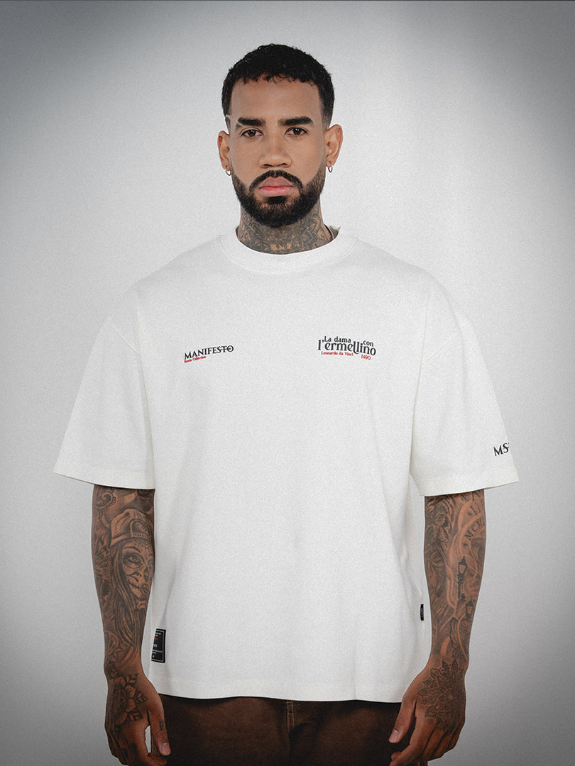 Camiseta Oversize Dama Y El Armiño