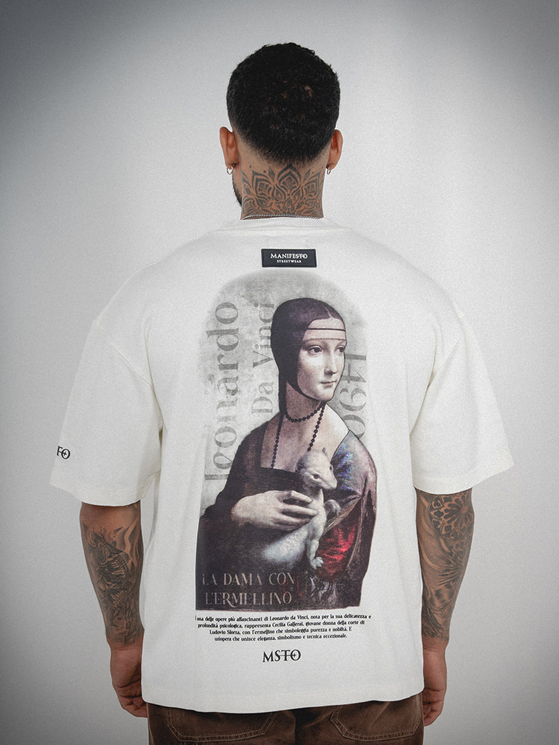 Camiseta Oversize Dama Y El Armiño