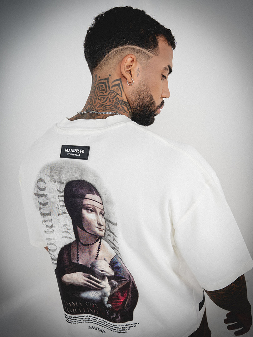 Camiseta Oversize Dama Y El Armiño