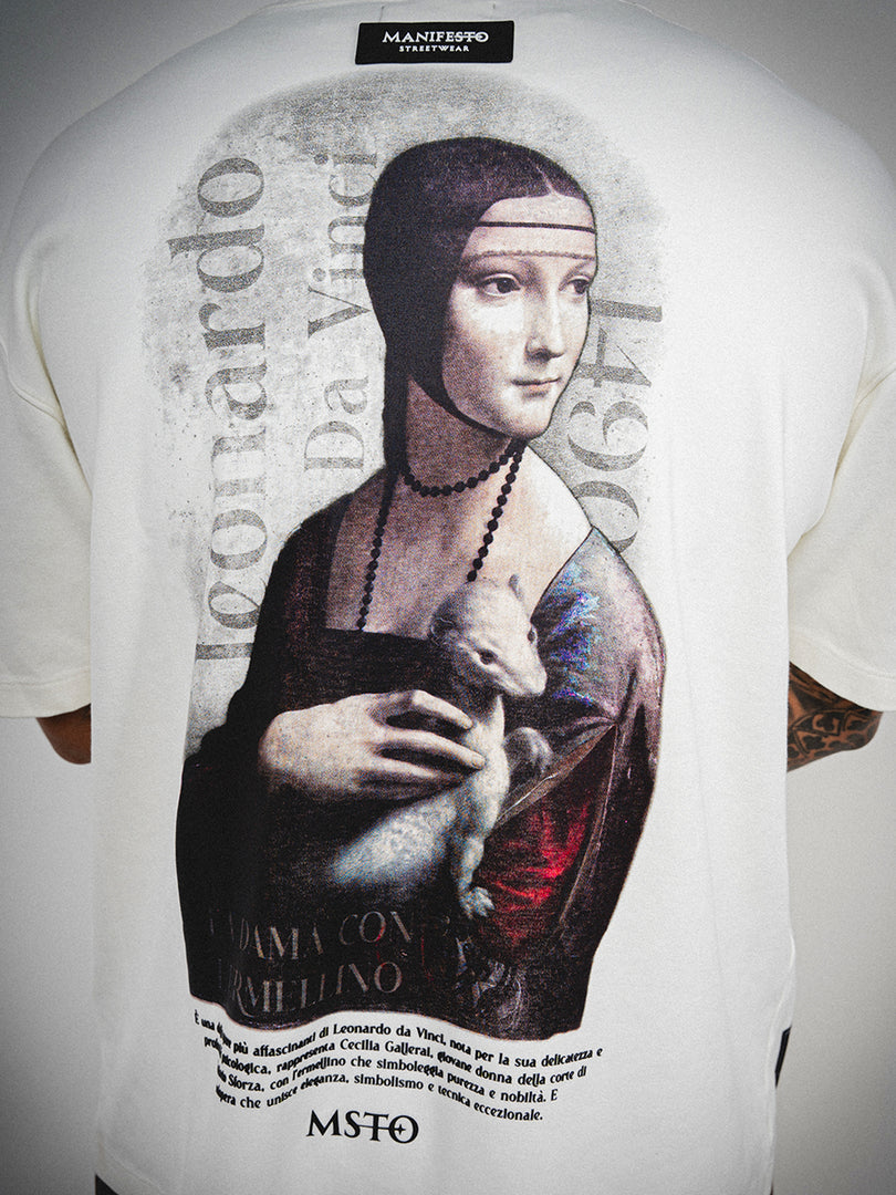 Camiseta Oversize Dama Y El Armiño