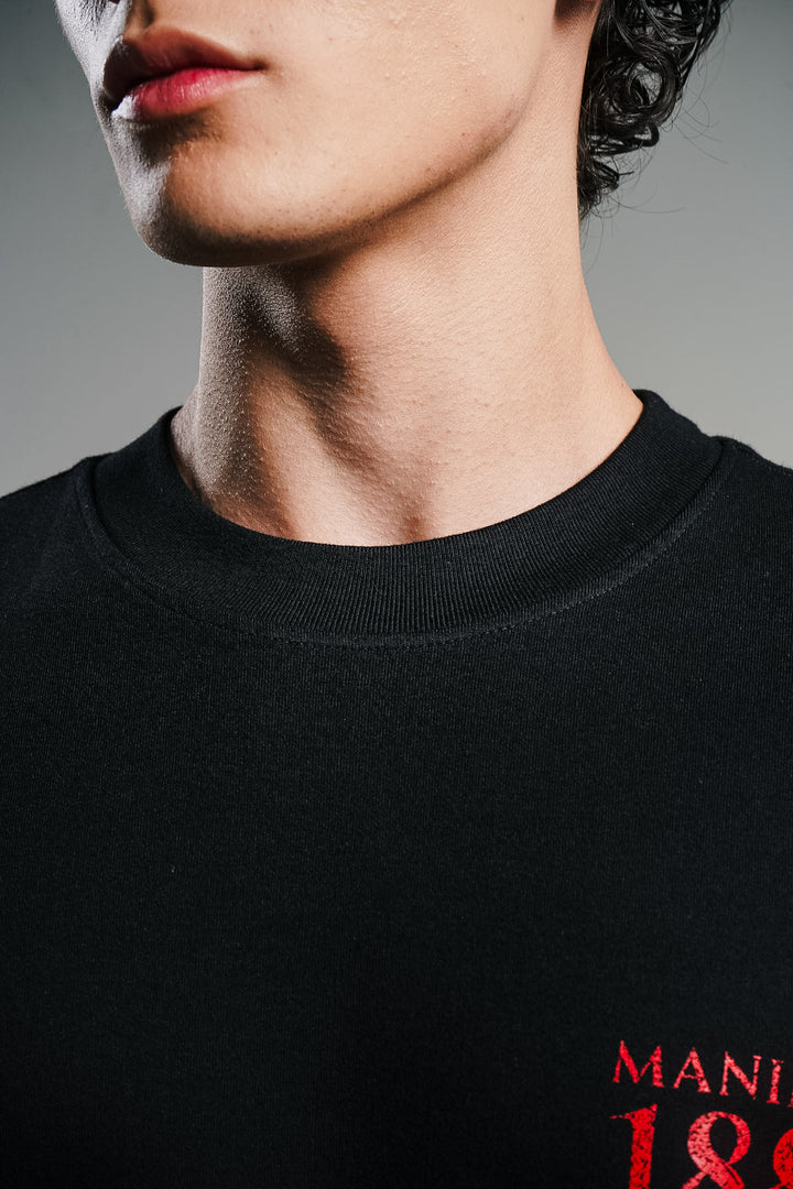 Camiseta Oversize El Pecado Negra