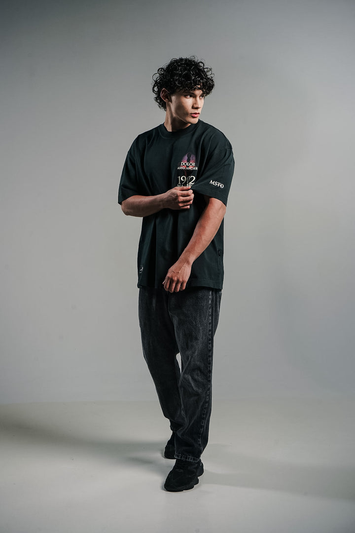 Camiseta Oversize Dolor Cenizo
