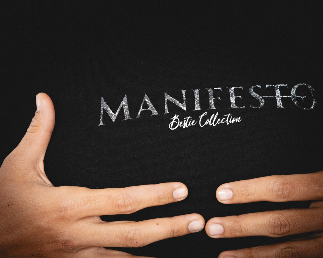 Camiseta Oversize Bestie Negra