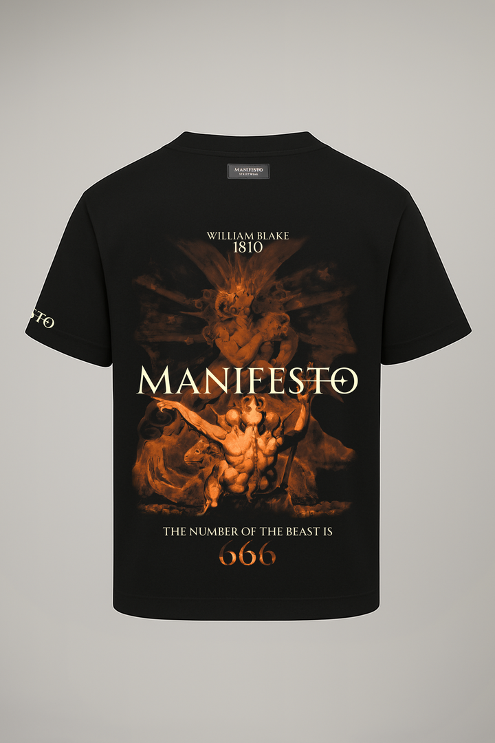 Camiseta Regular Fit el Número de la Bestia