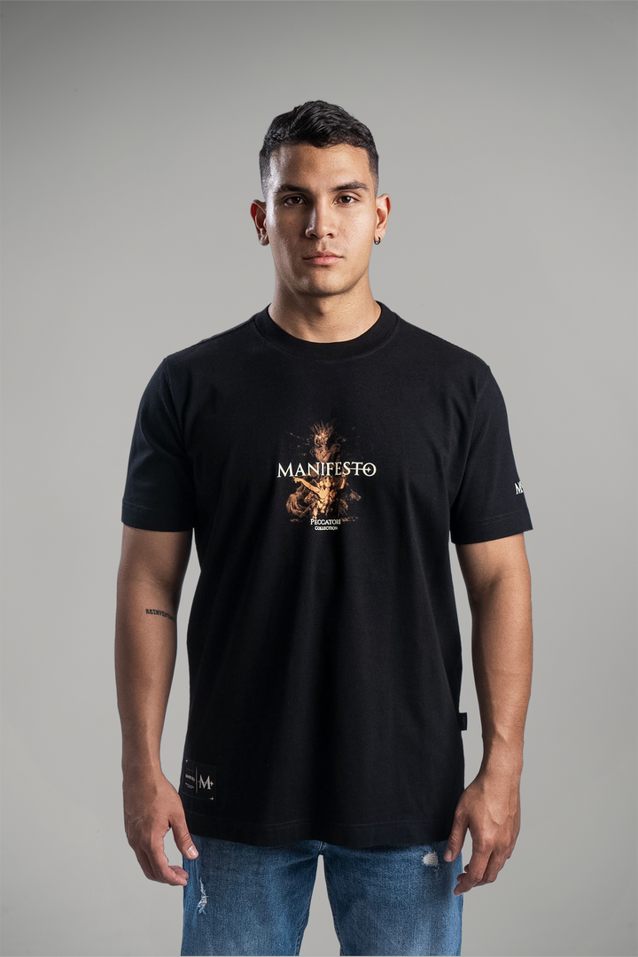 Camiseta Regular Fit el Número de la Bestia