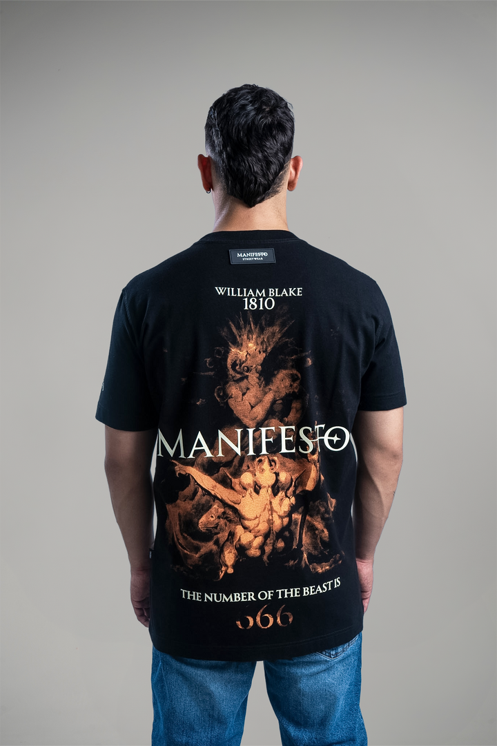 Camiseta Regular Fit el Número de la Bestia