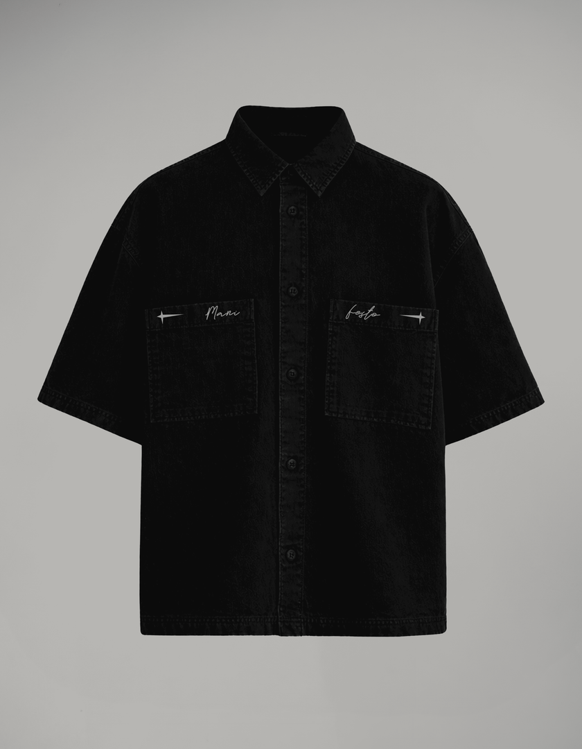 Camisa Boxyfit Mirror Of Sins Negra