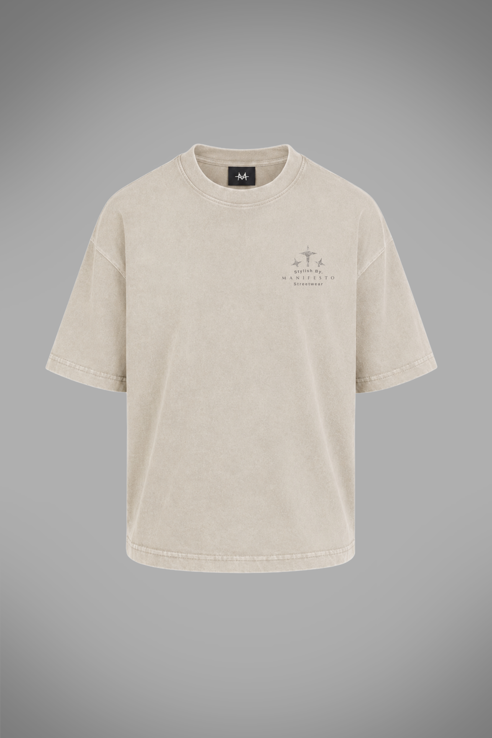 Camiseta Oversize Crucetas Moonbean Fragments
