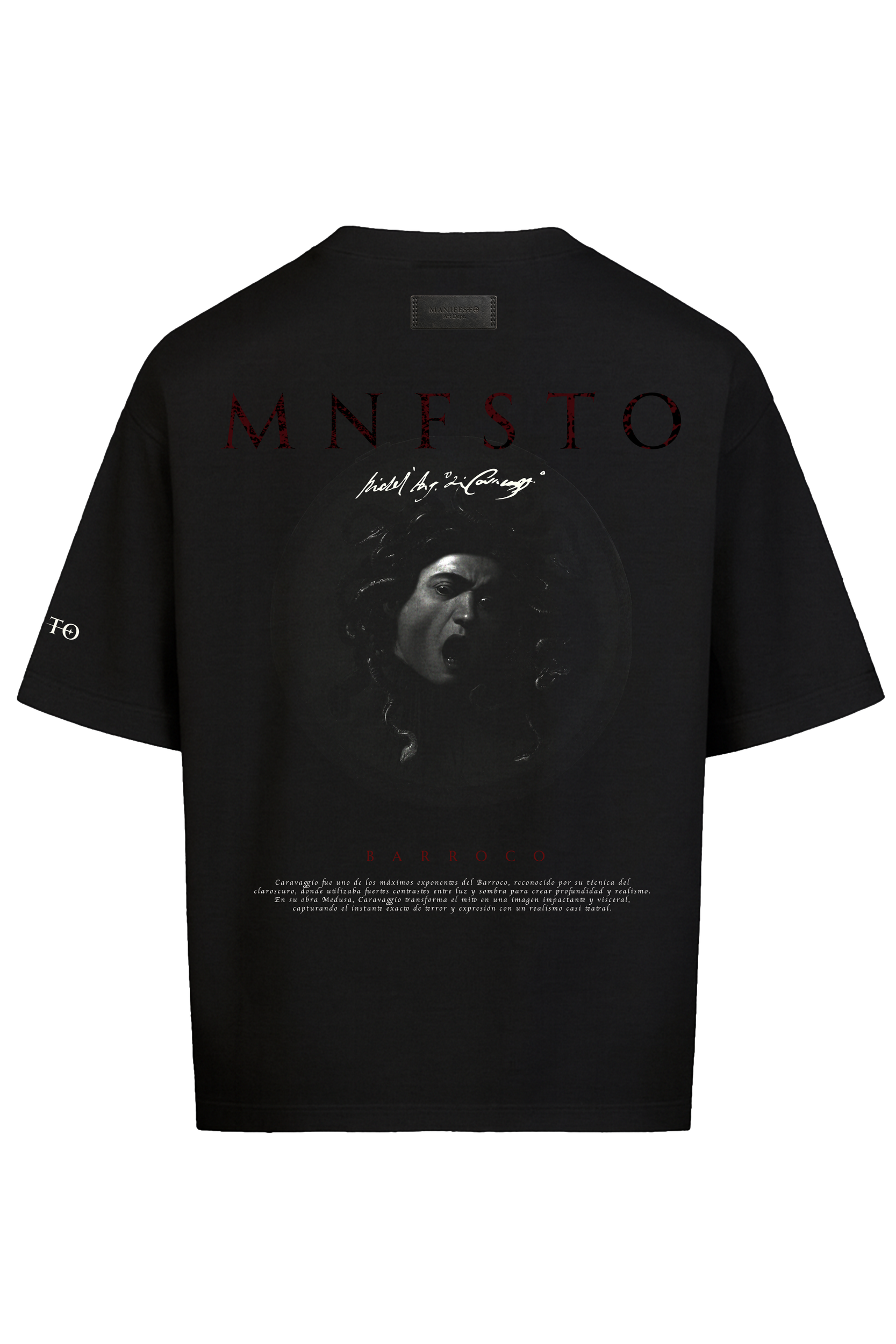 Camiseta Semioversize Medusa