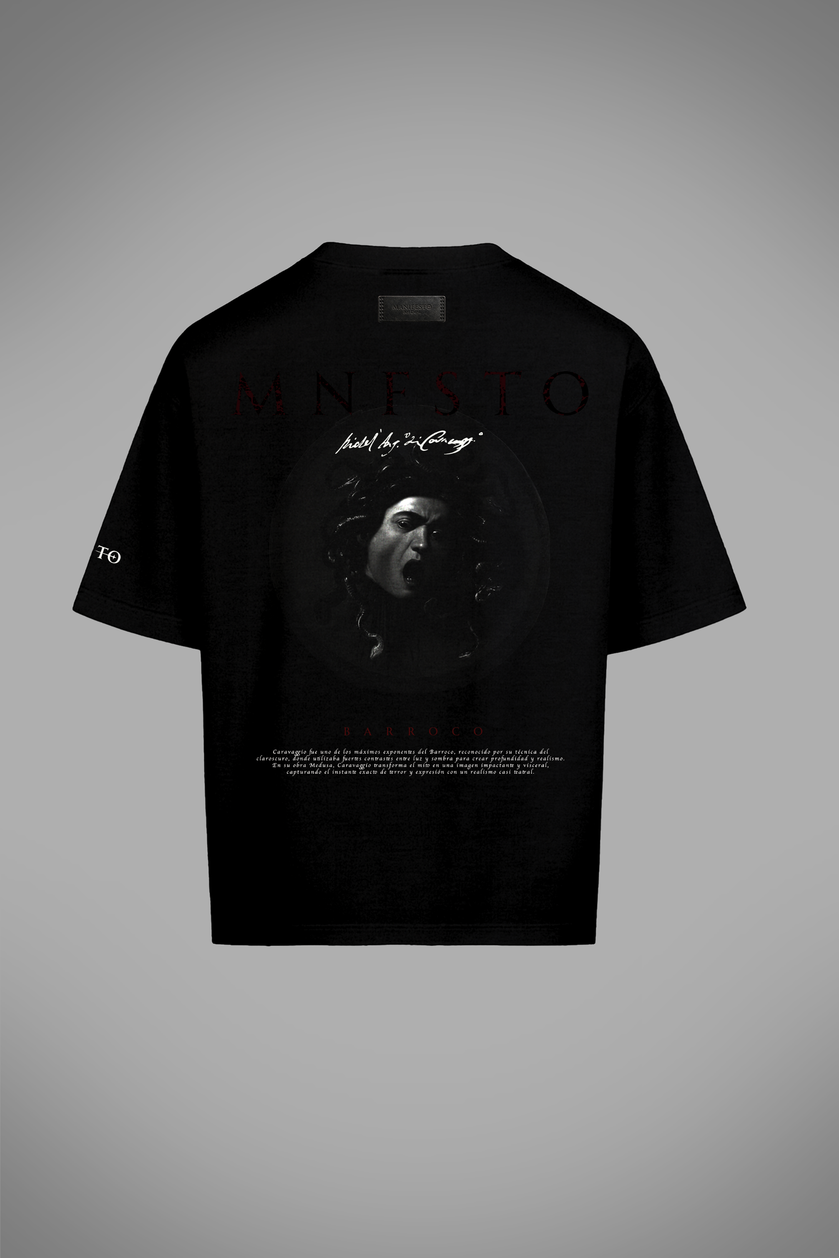 Camiseta Semioversize Medusa