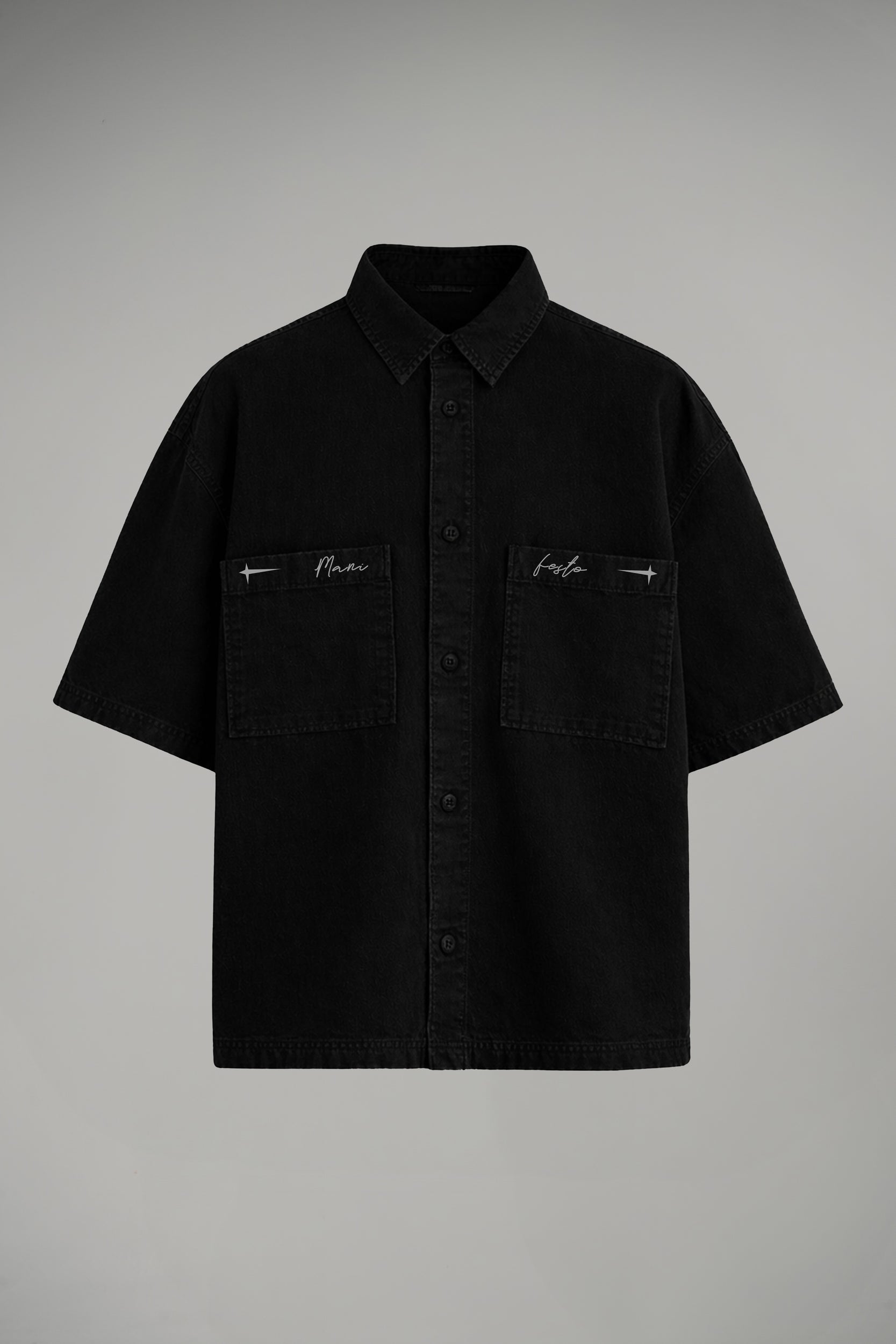 Camisa Boxyfit Mirror Of Sin Negra