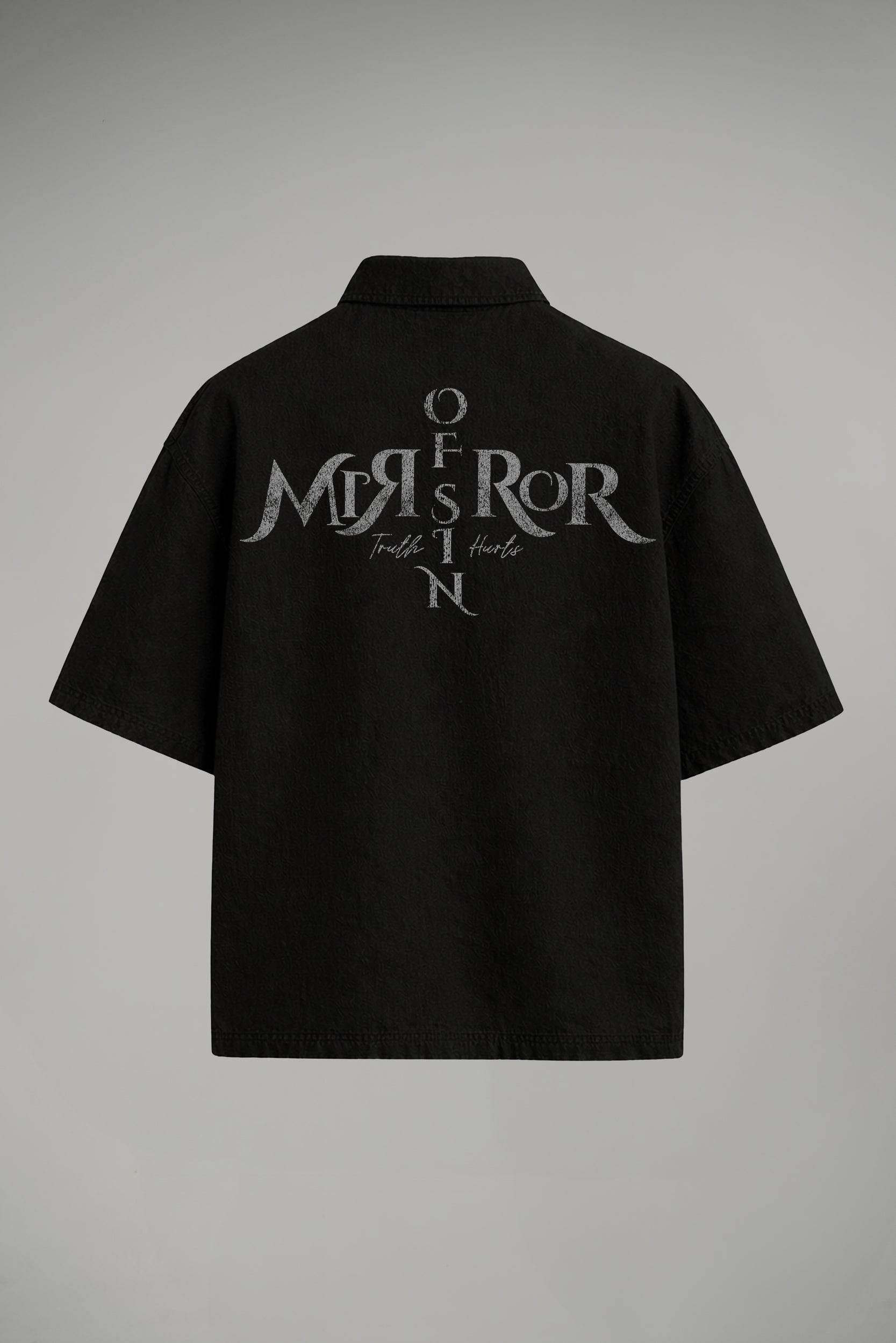 Camisa Boxyfit Mirror Of Sin Negra