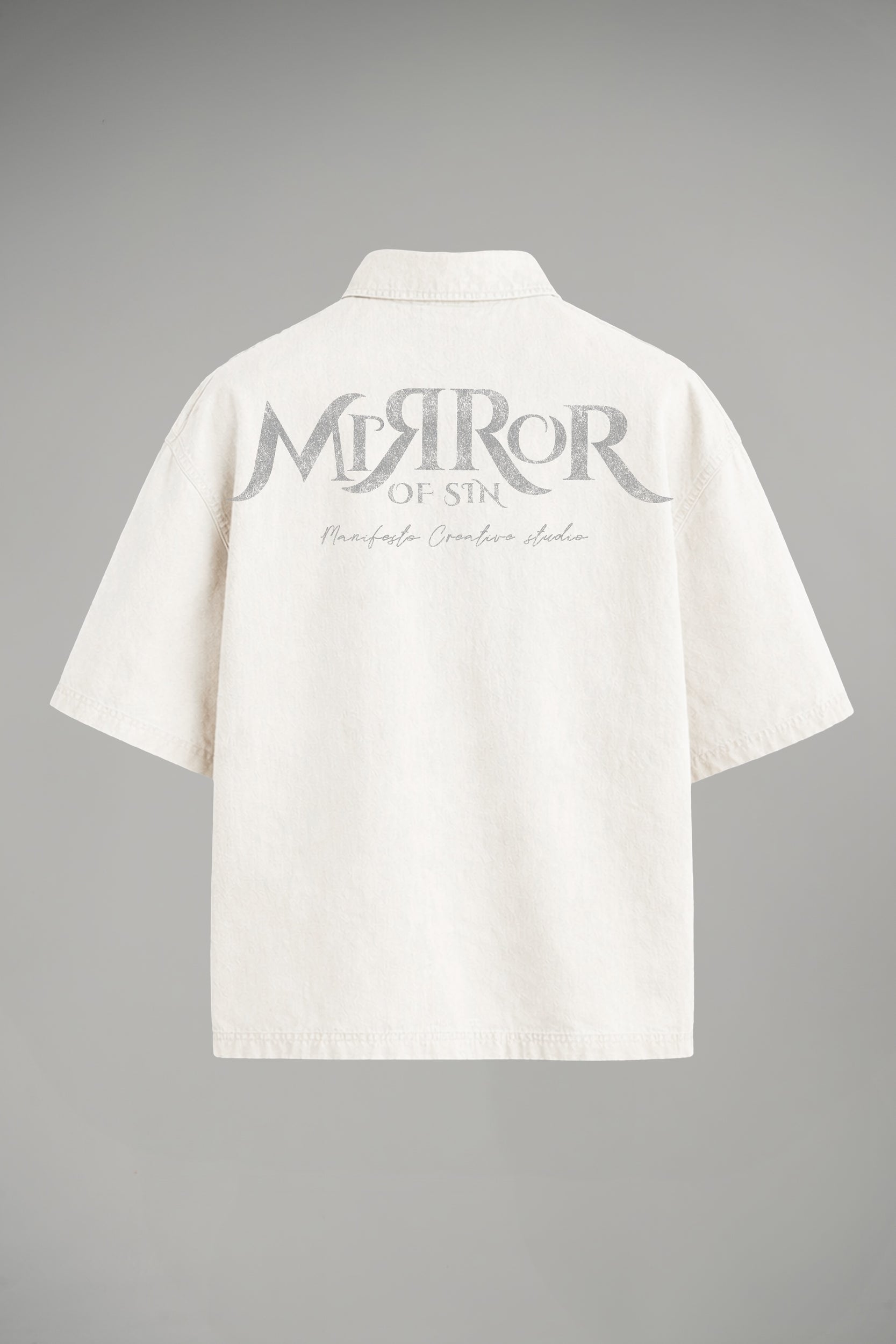 Camisa Boxyfit Mirror Of Sin Cruda