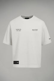 Camiseta Oversize Mirror Of Sin Vainilla MSTO