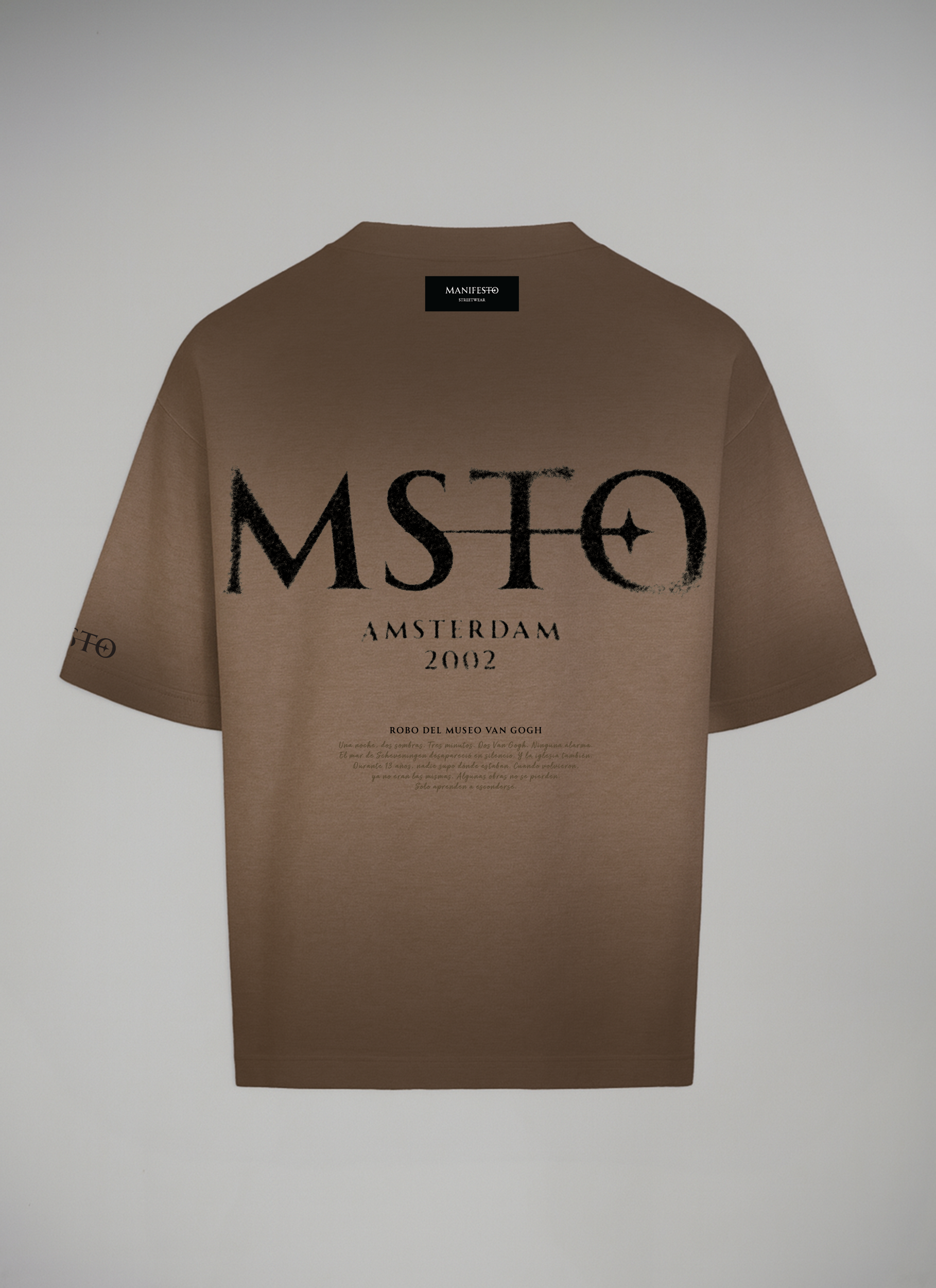 Camiseta Oversize Robo del Museo Van Gogh