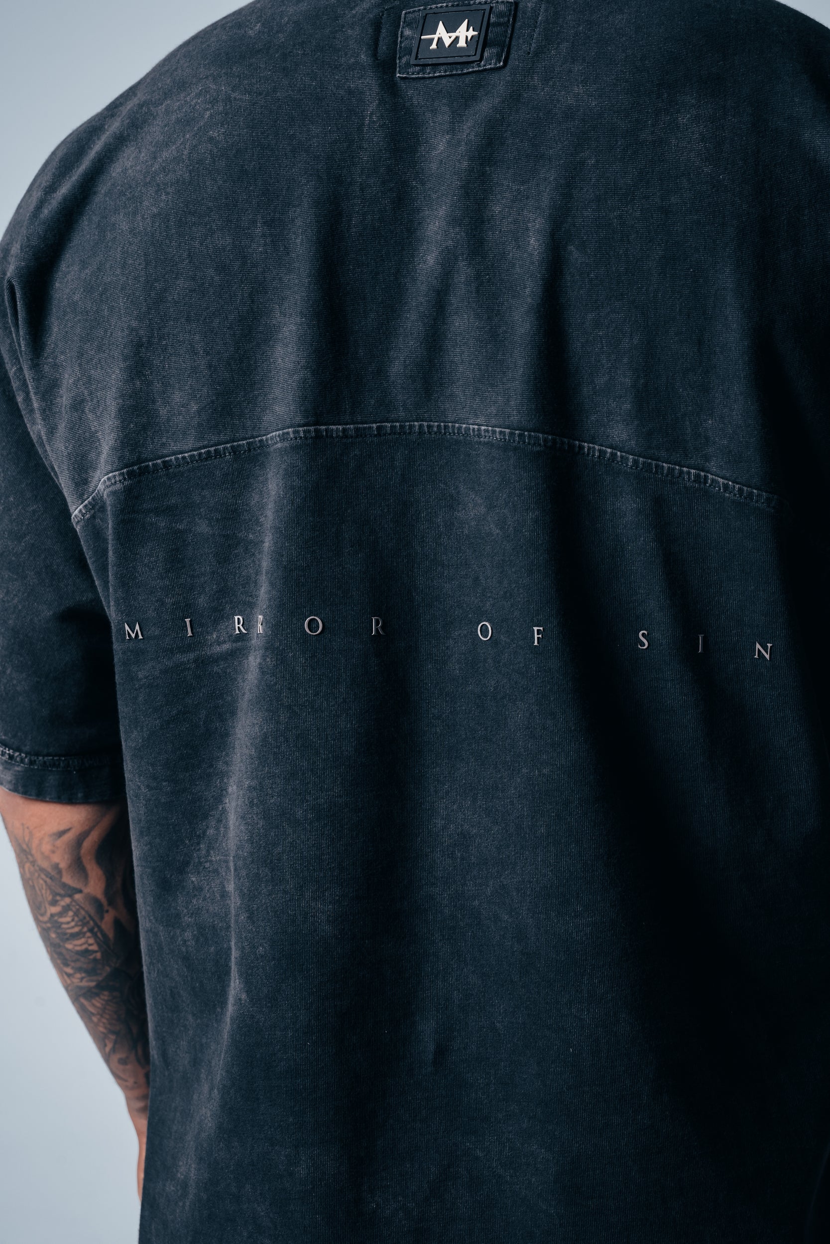 Camiseta Boxyover Acid Mirror Of Sins Old
