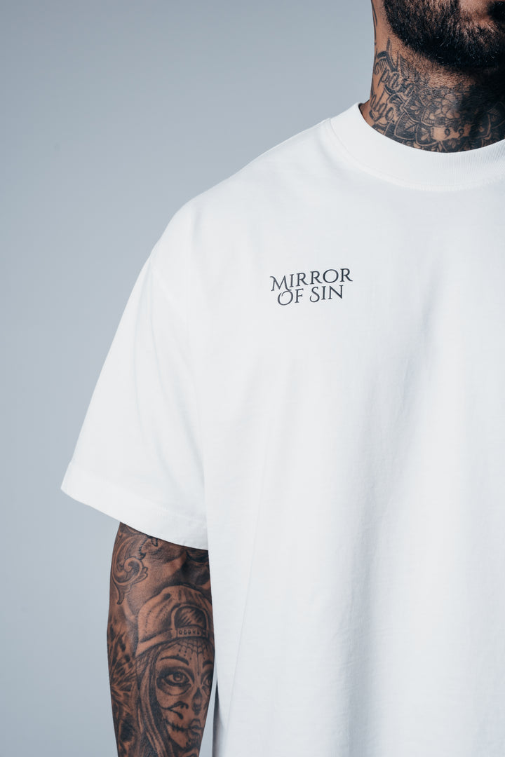 Camiseta Oversize Mirror Of Sins Vainilla MSTO