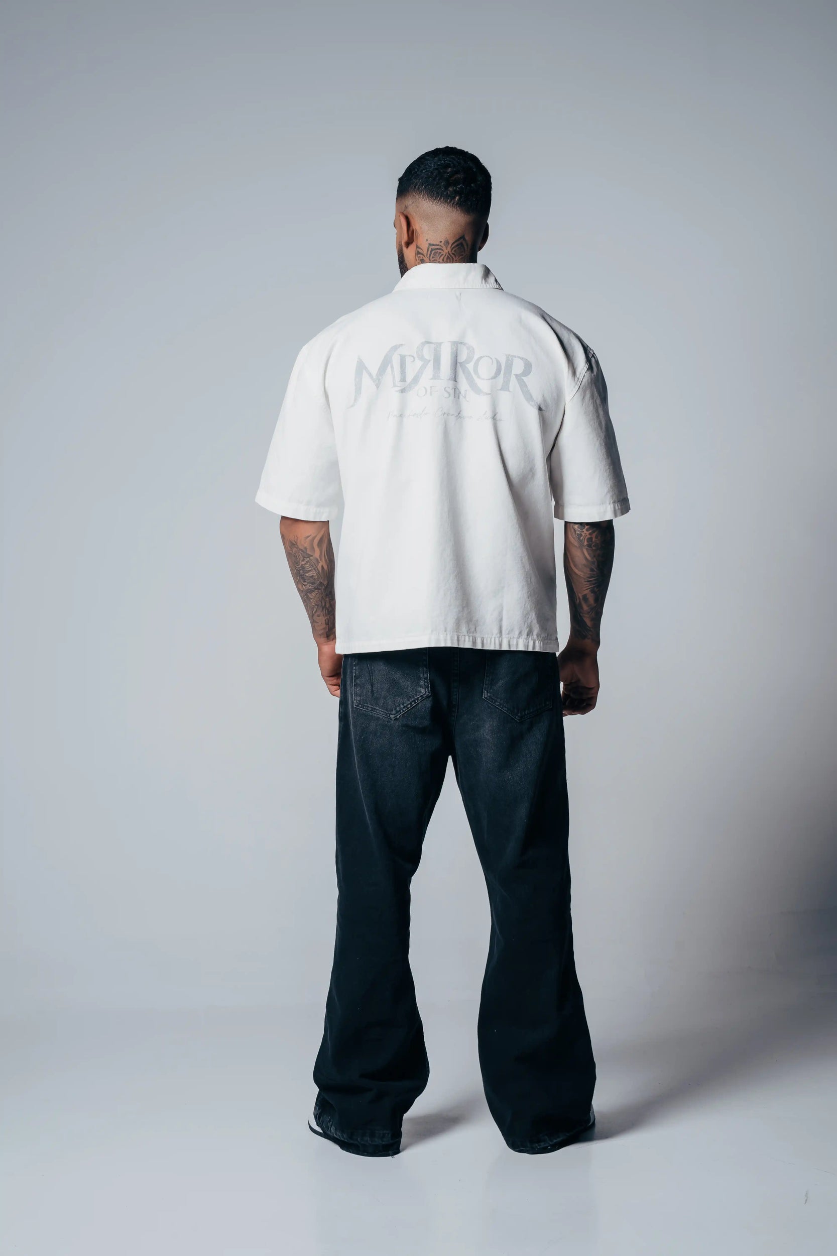 Camisa Boxyfit Mirror Of Sin Cruda