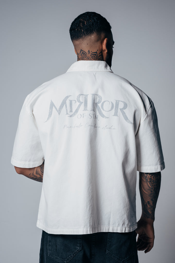 Camisa Boxyfit Mirror Of Sins Cruda