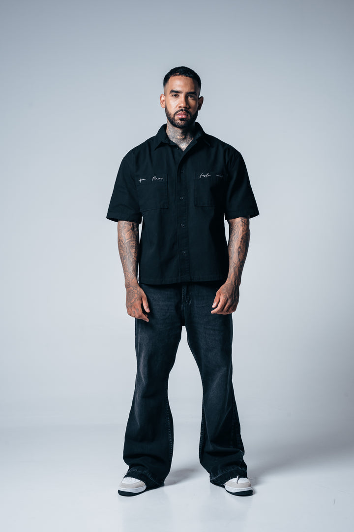 Camisa Boxyfit Mirror Of Sins Negra