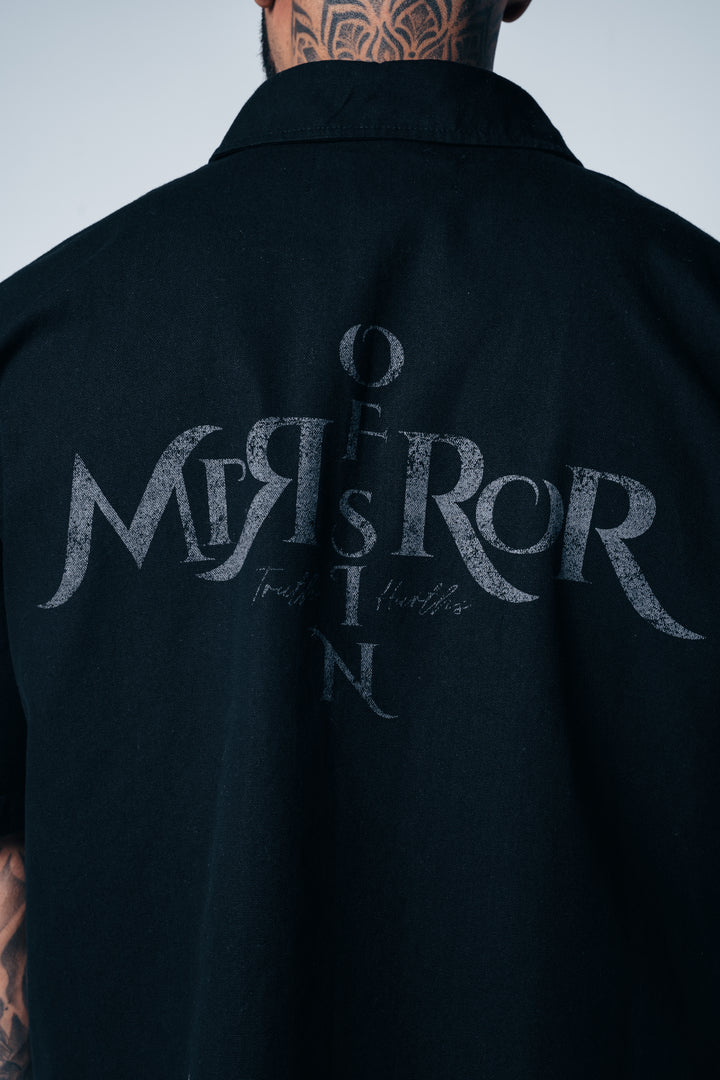 Camisa Boxyfit Mirror Of Sins Negra