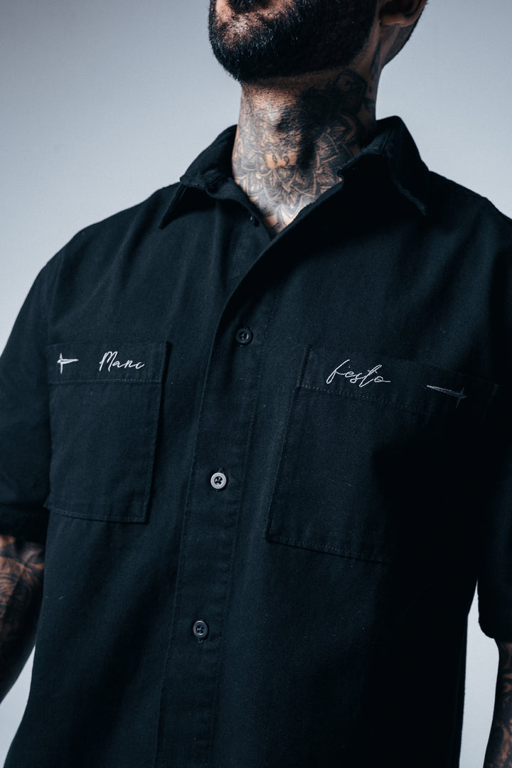 Camisa Boxyfit Mirror Of Sins Negra