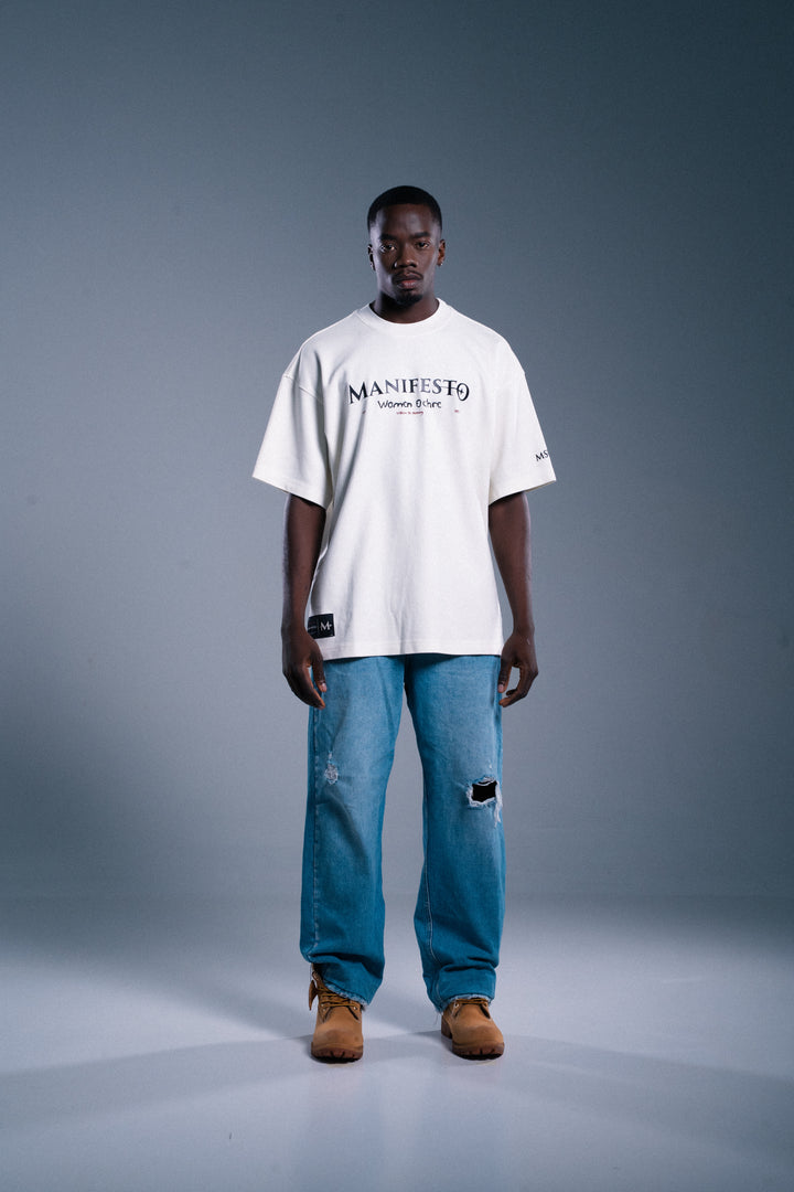 Camiseta Oversize Woman Ochre