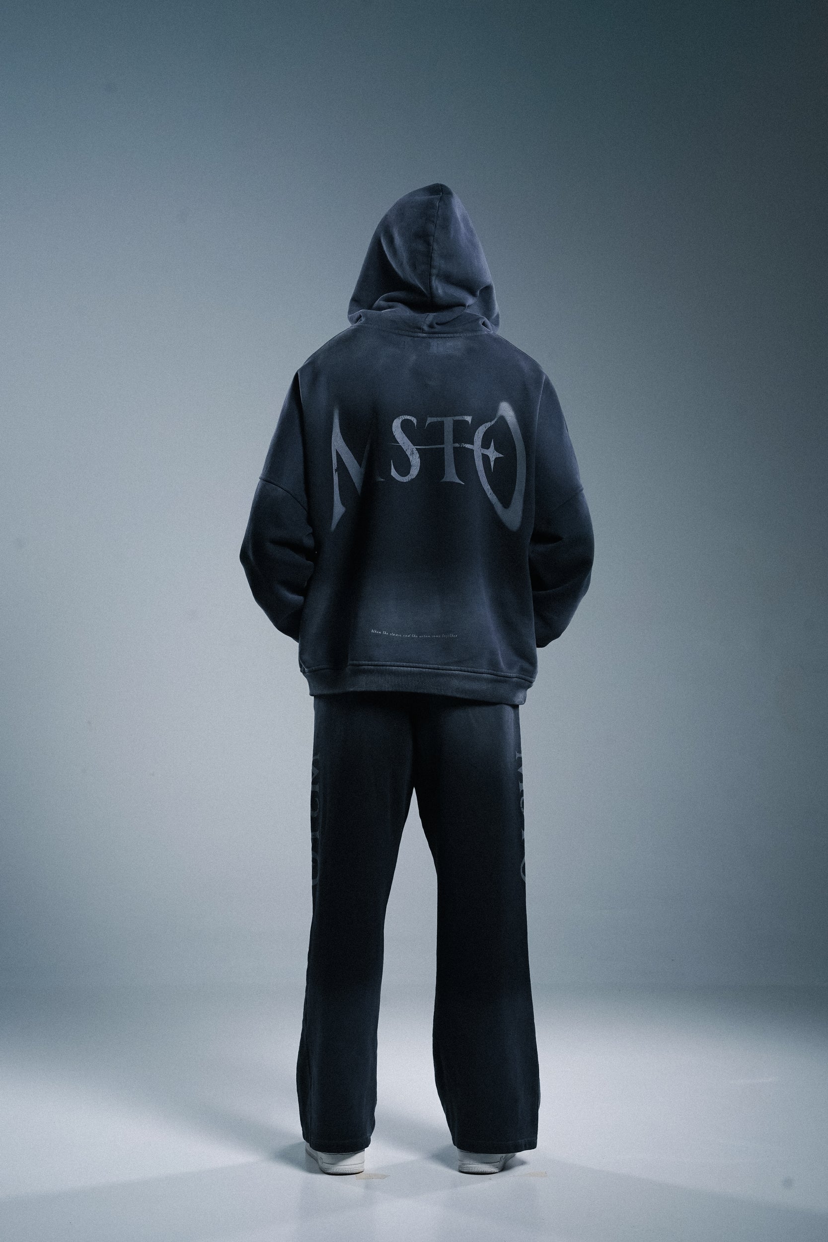 Hoodie Oversize MSTO Acid Wash