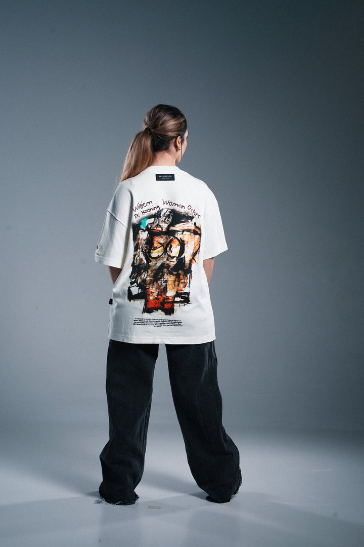 Camiseta Oversize Woman Ochre