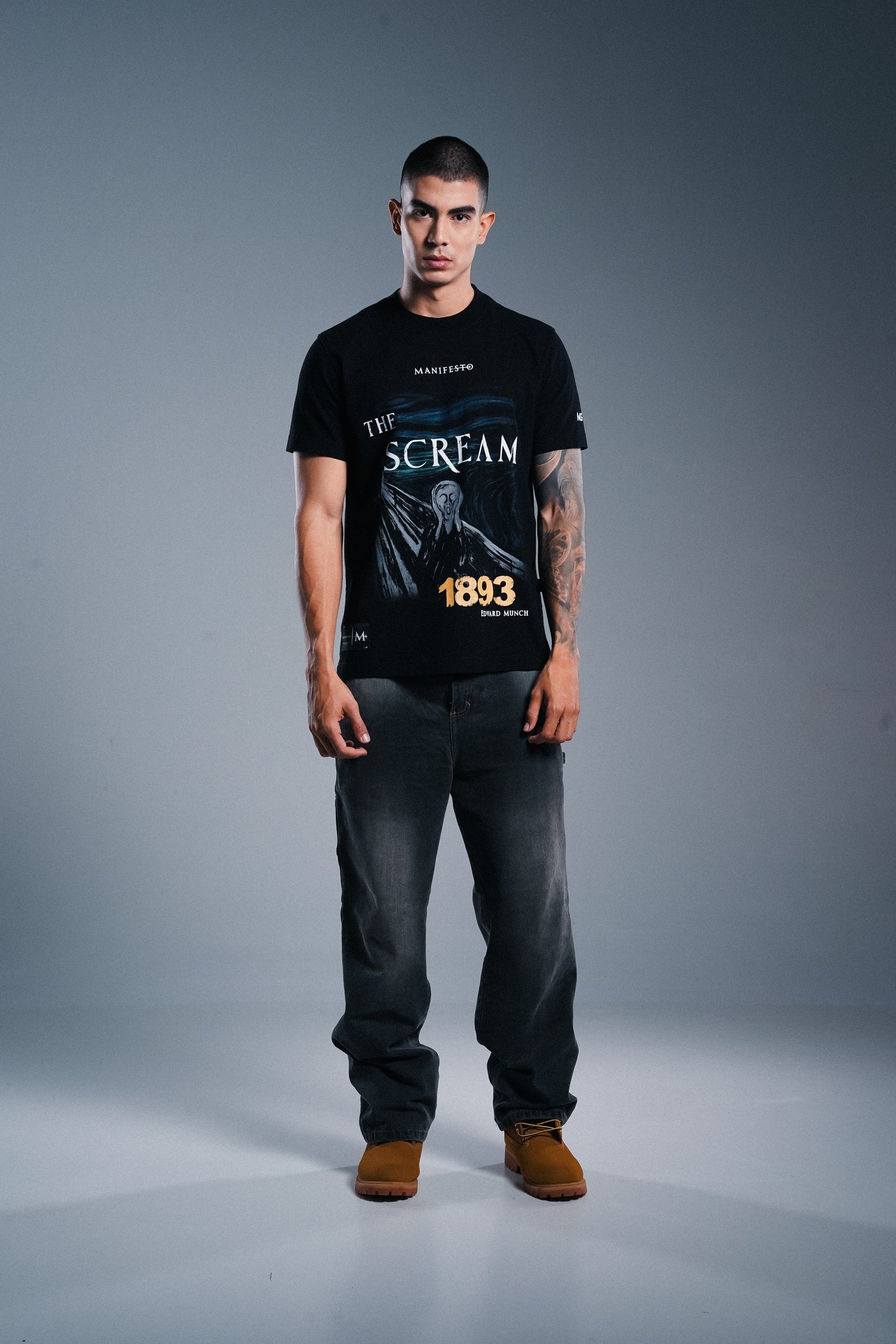 Camiseta Regular The Scream