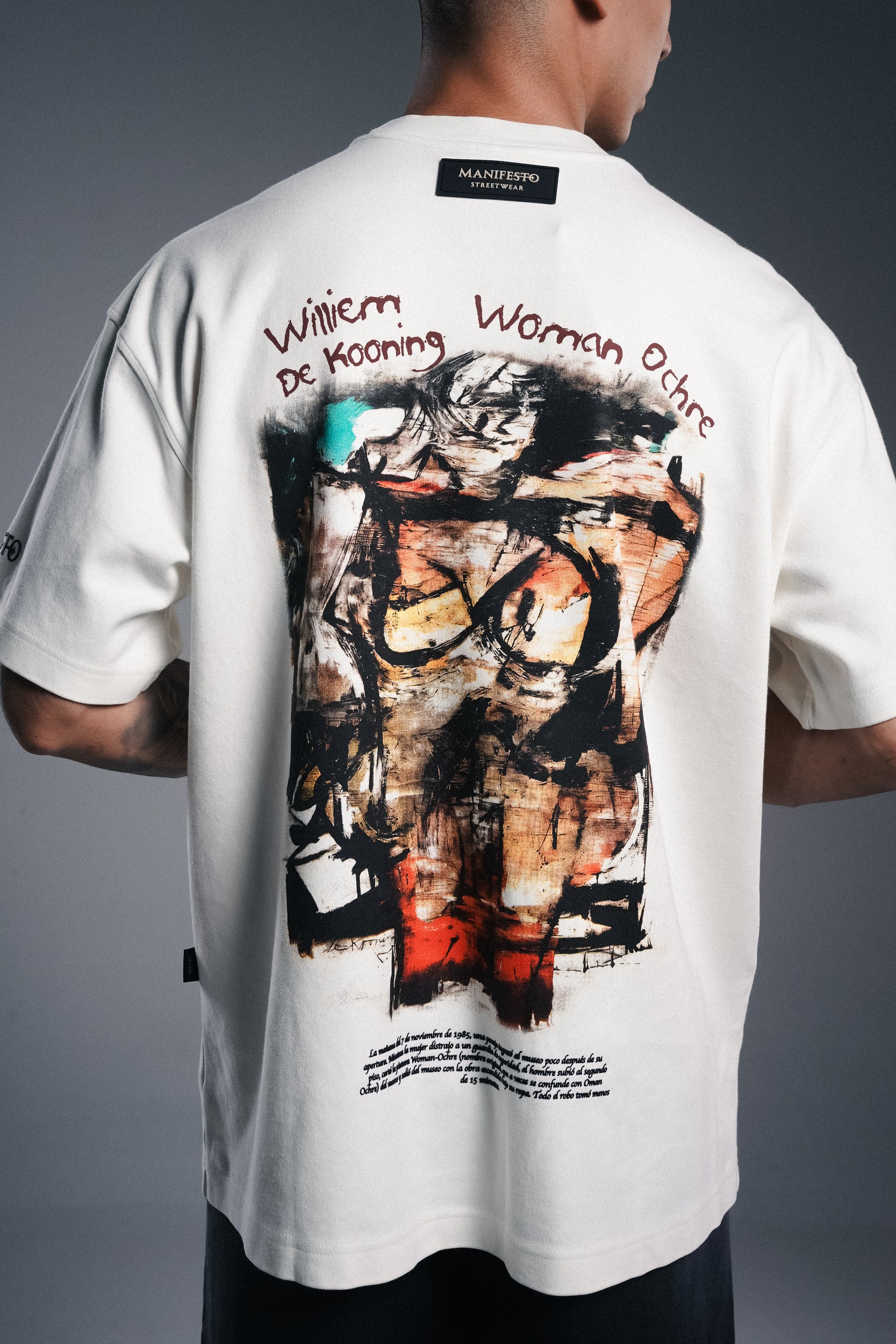 Camiseta Oversize Woman Ochre