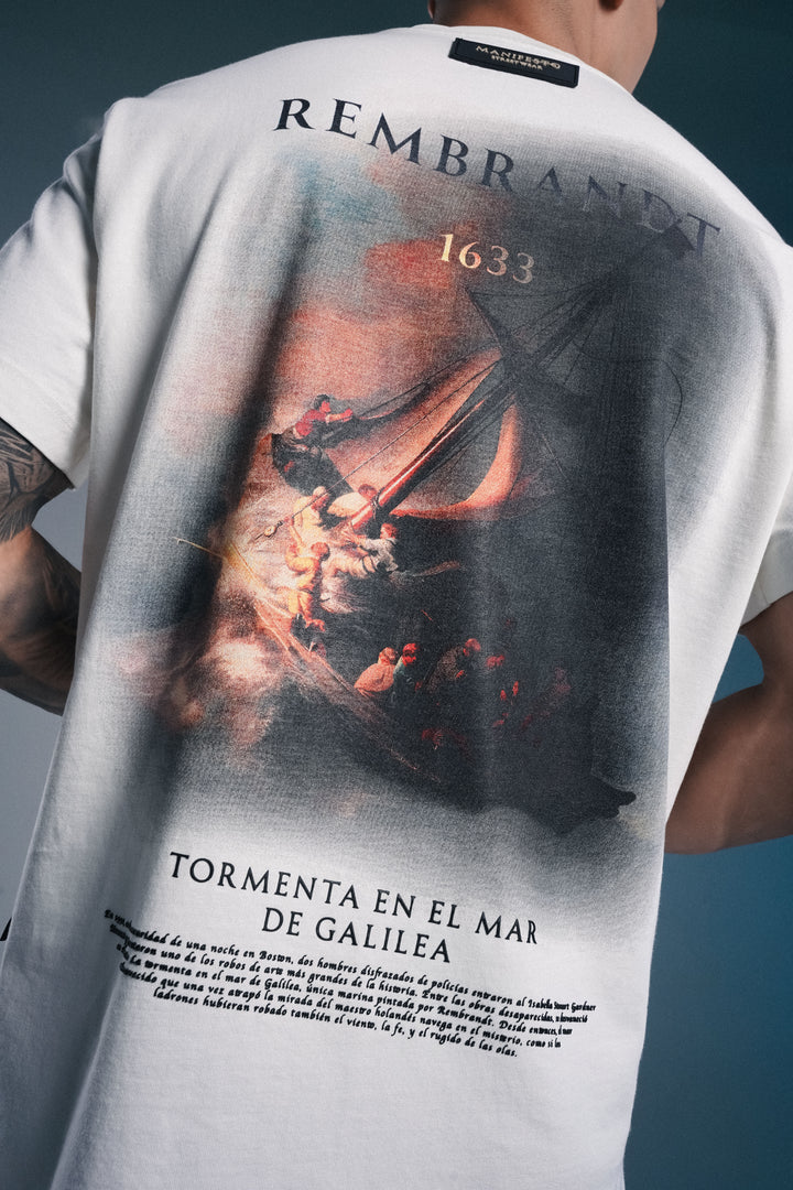 Camiseta Regular Tormenta de Galilea