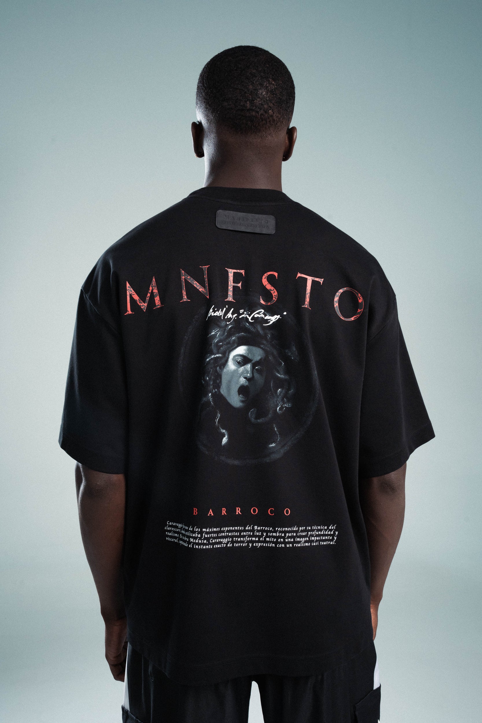 Camiseta Semioversize Medusa