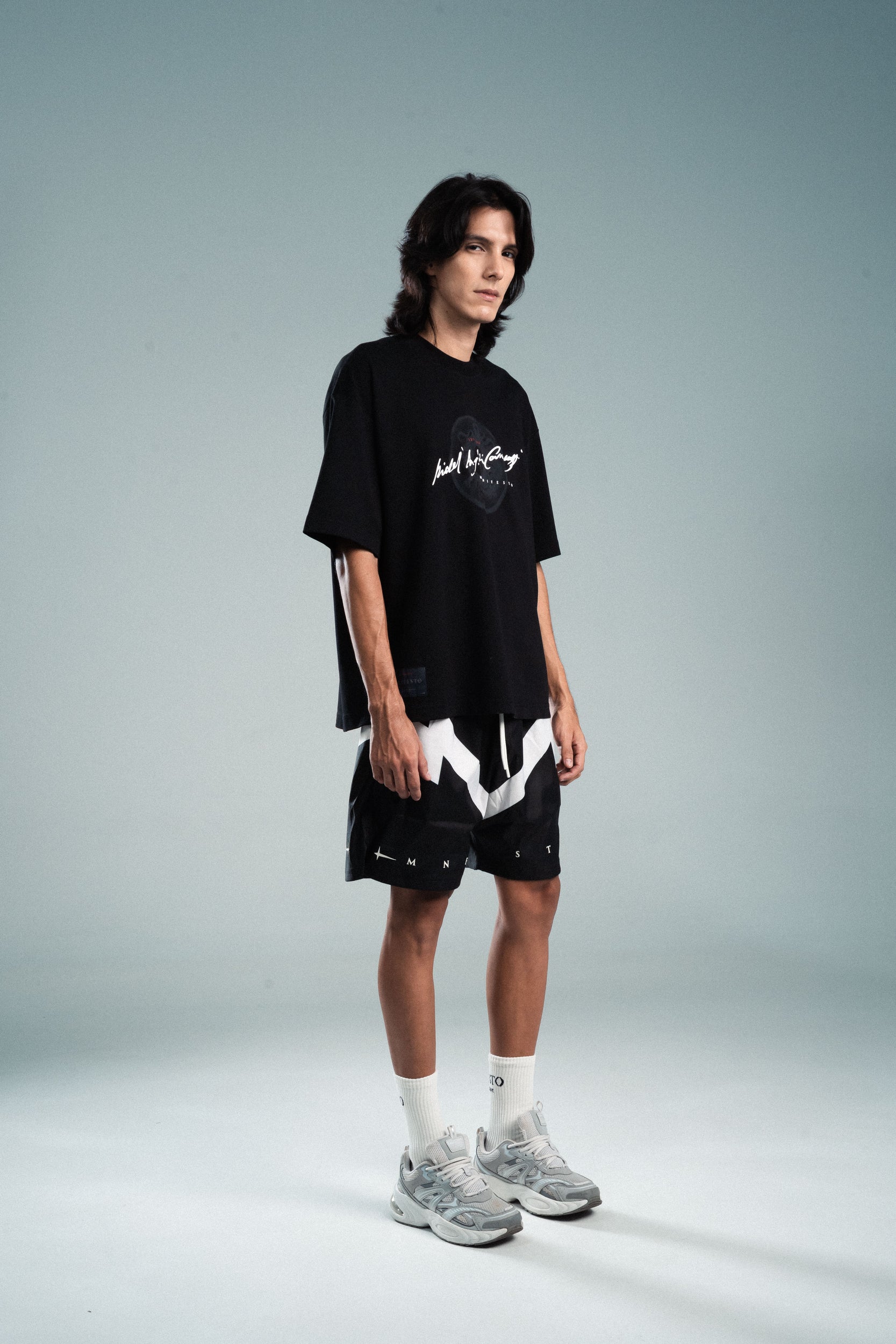 Camiseta Semioversize Medusa