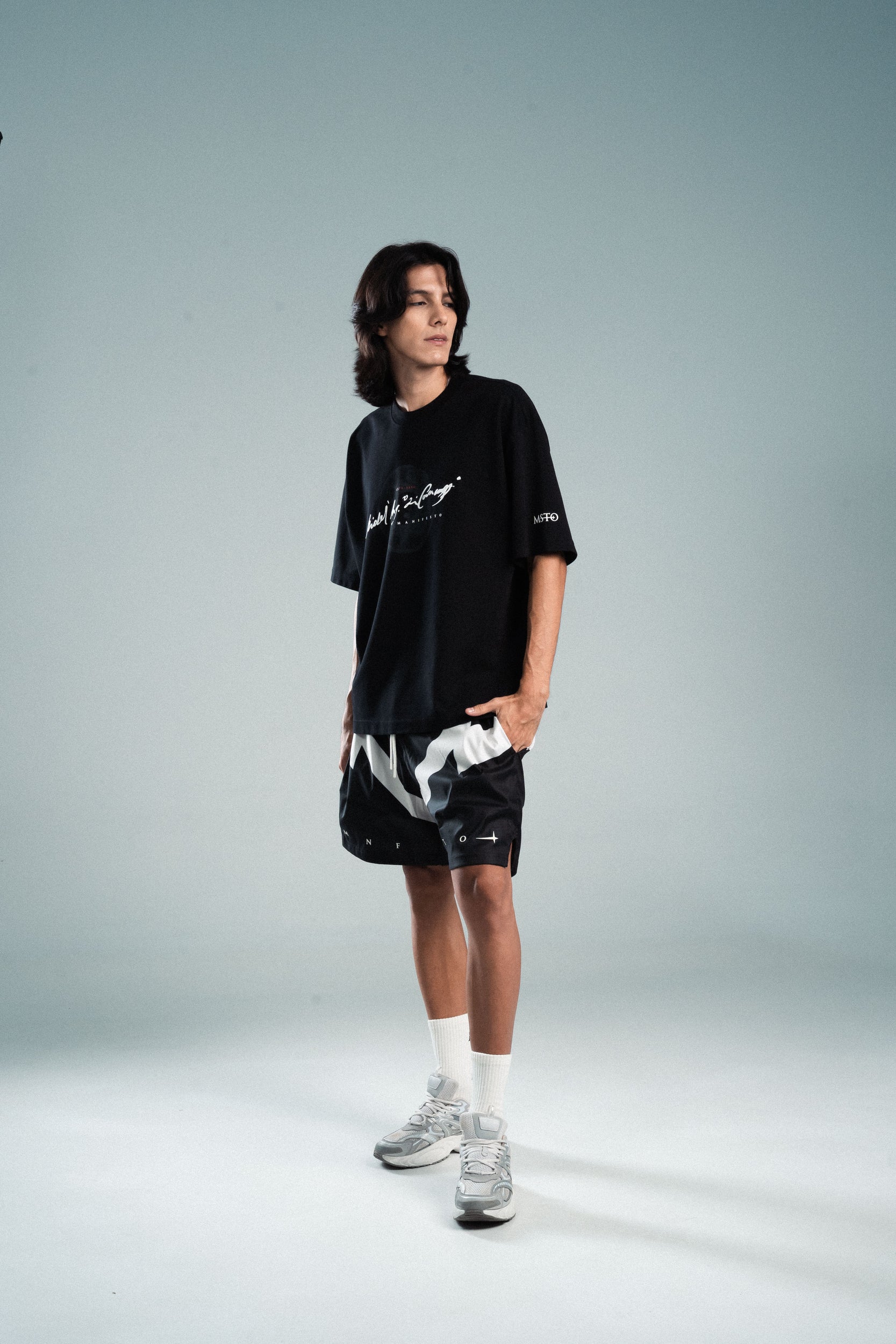 Camiseta Semioversize Medusa
