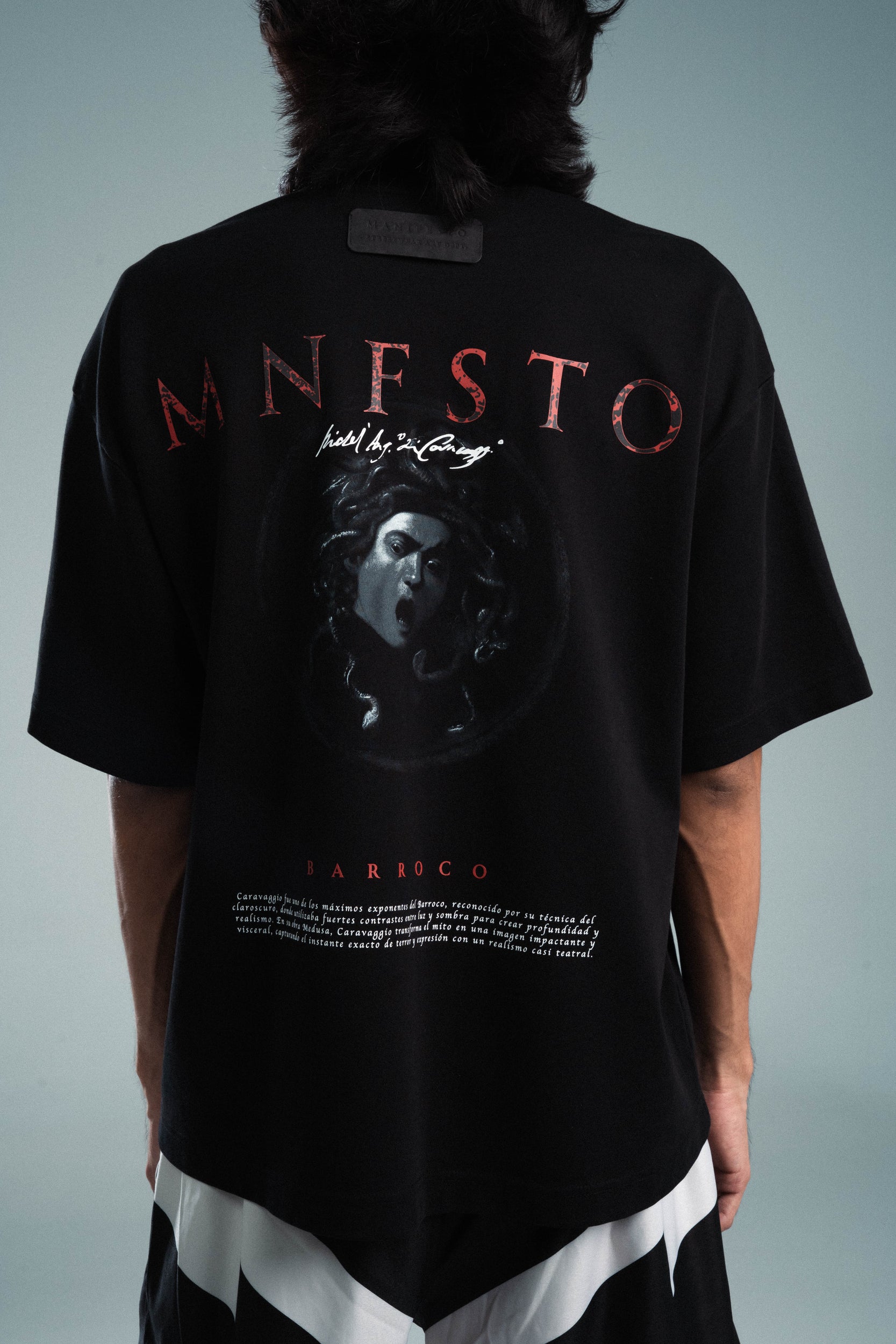 Camiseta Semioversize Medusa