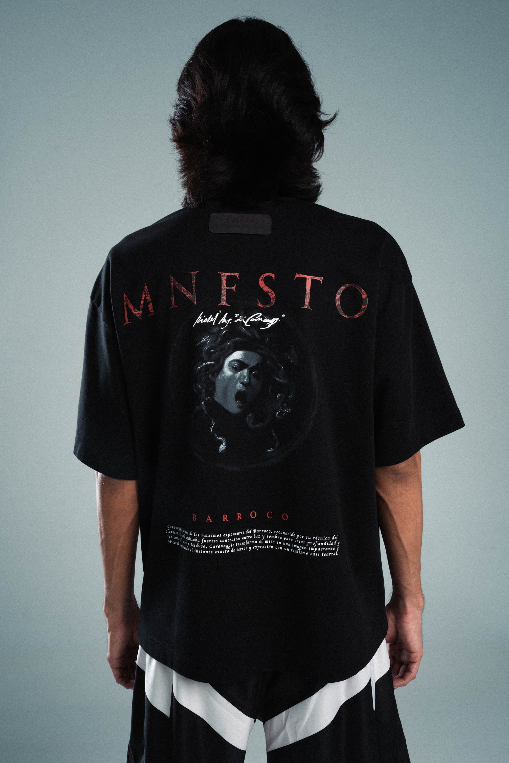 Camiseta Semioversize Medusa