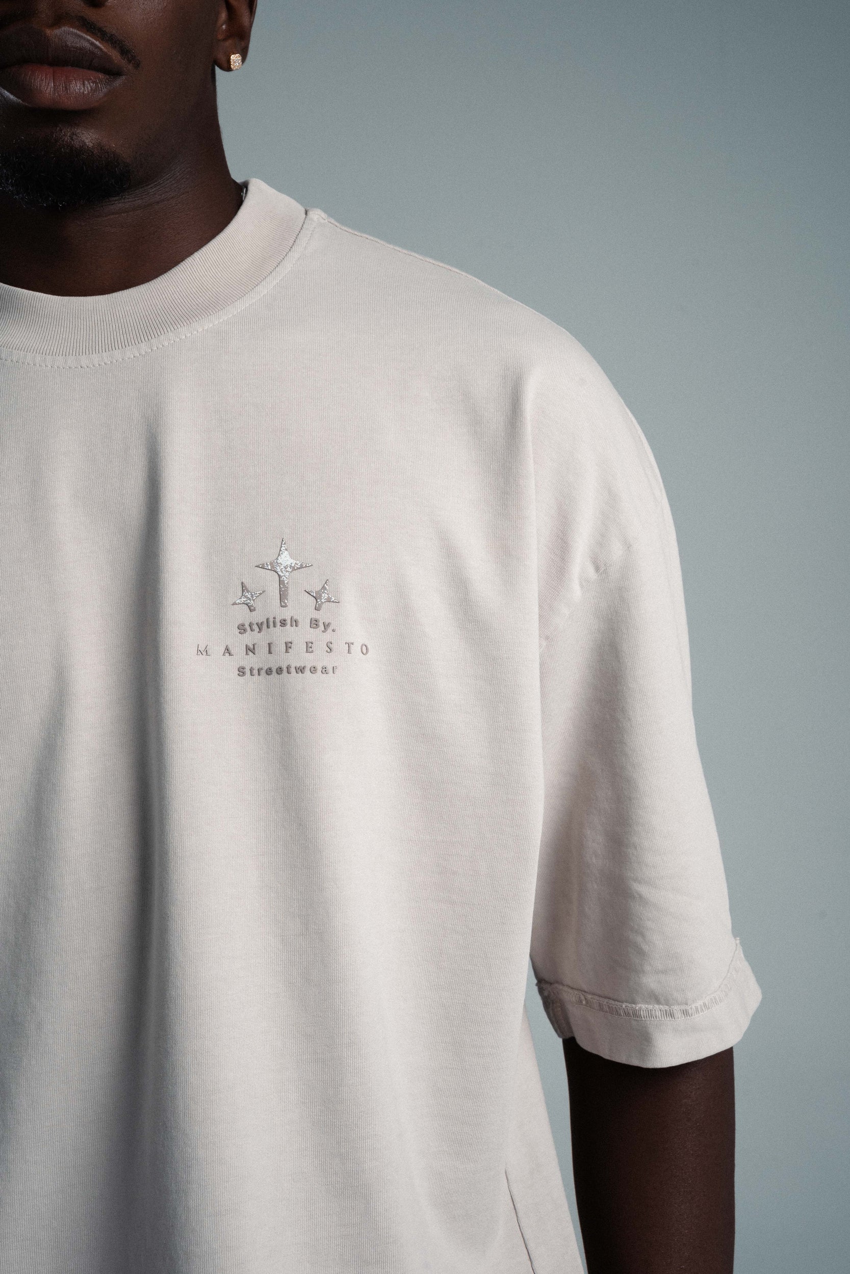 Camiseta Oversize Crucetas Moonbean Fragments