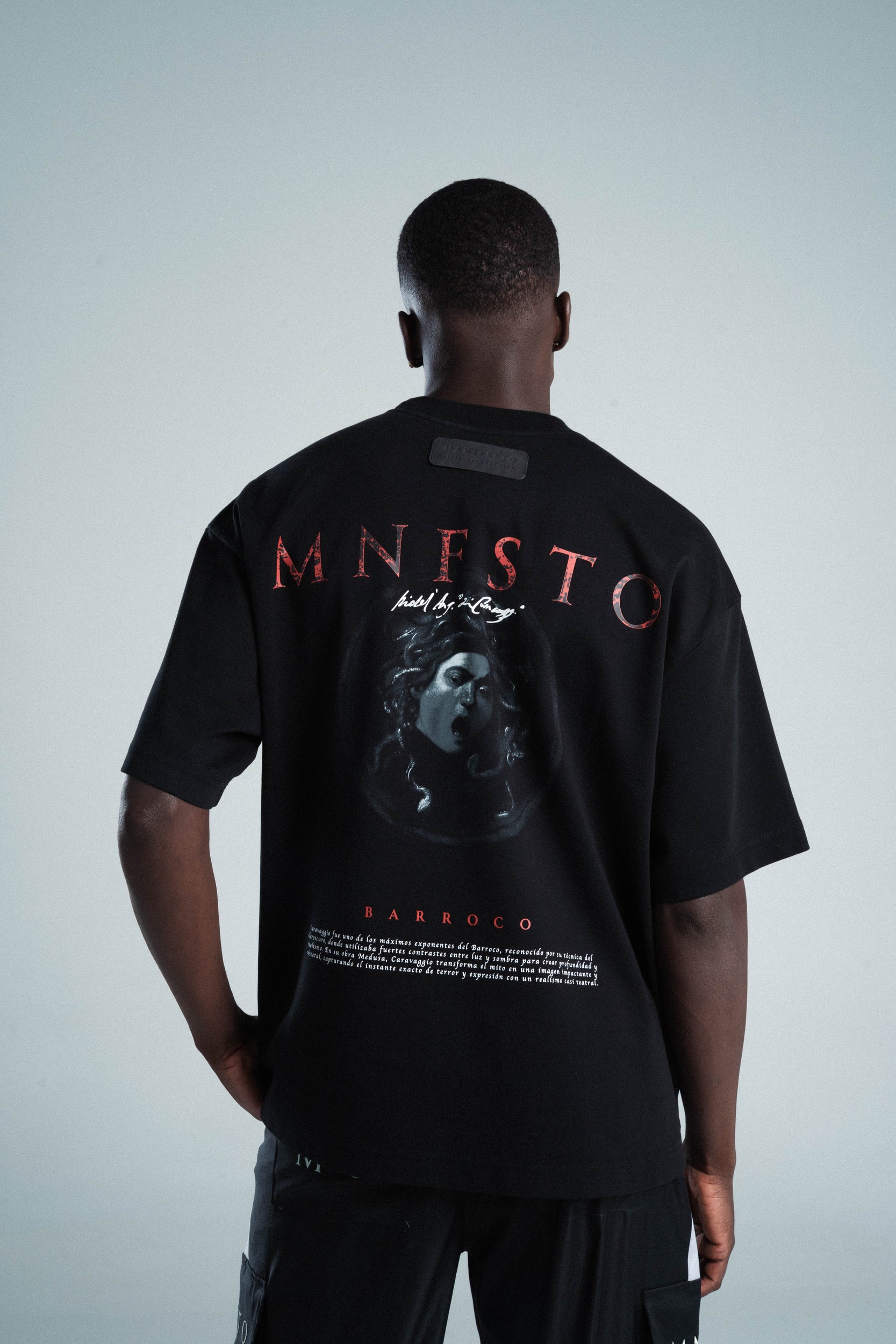 Camiseta Semioversize Medusa