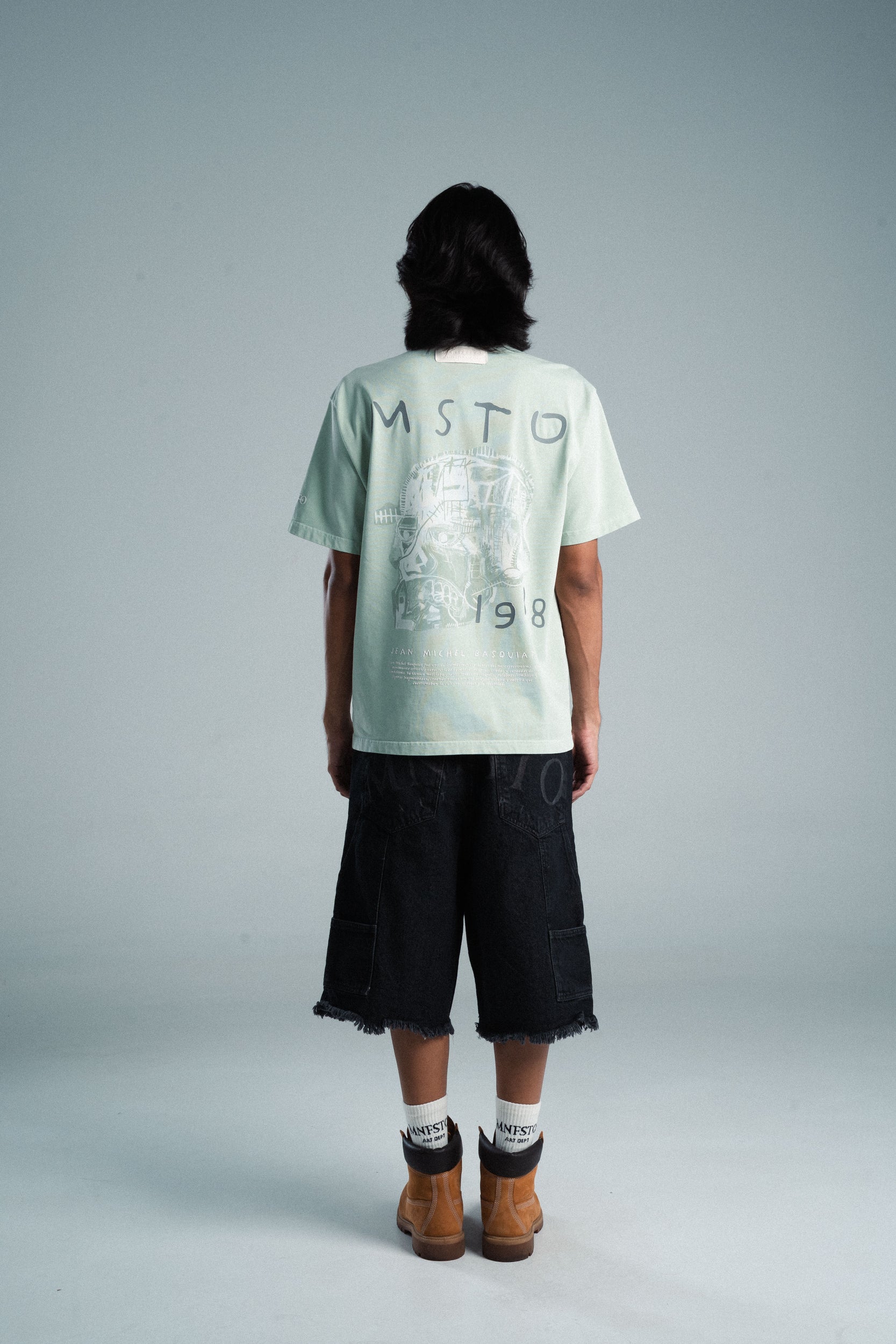 Camiseta Regular Basquiat