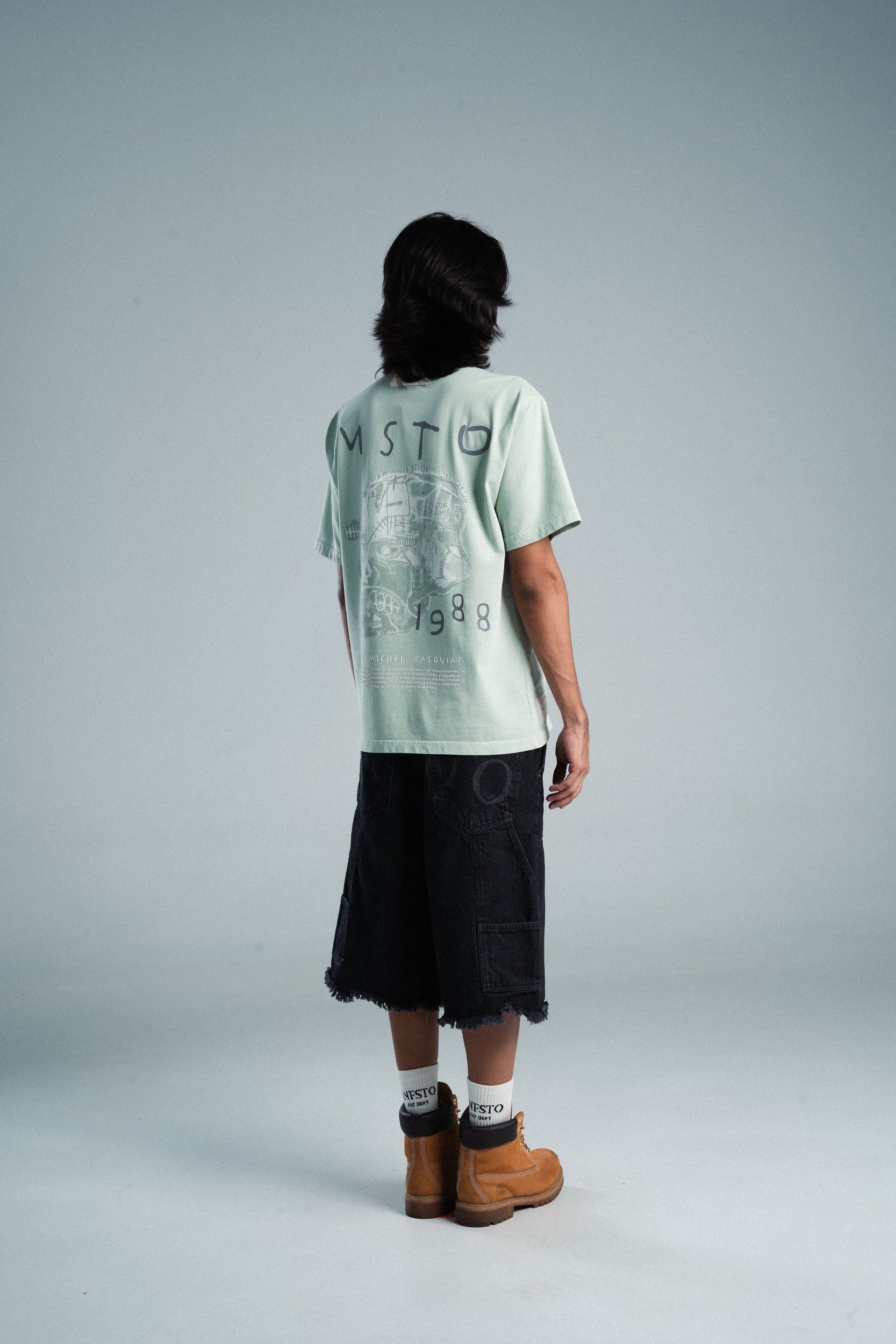 Camiseta Regular Basquiat