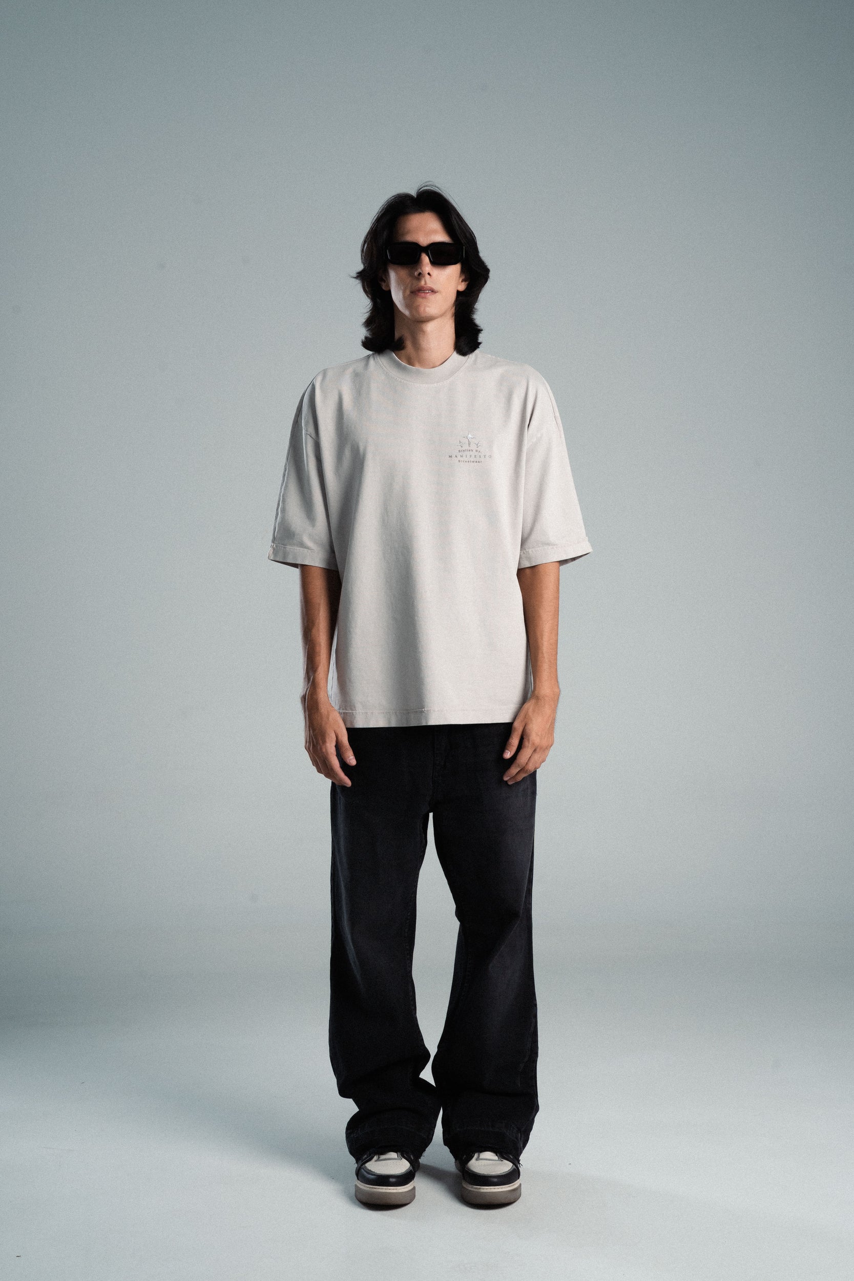 Camiseta Oversize Crucetas Moonbean Fragments