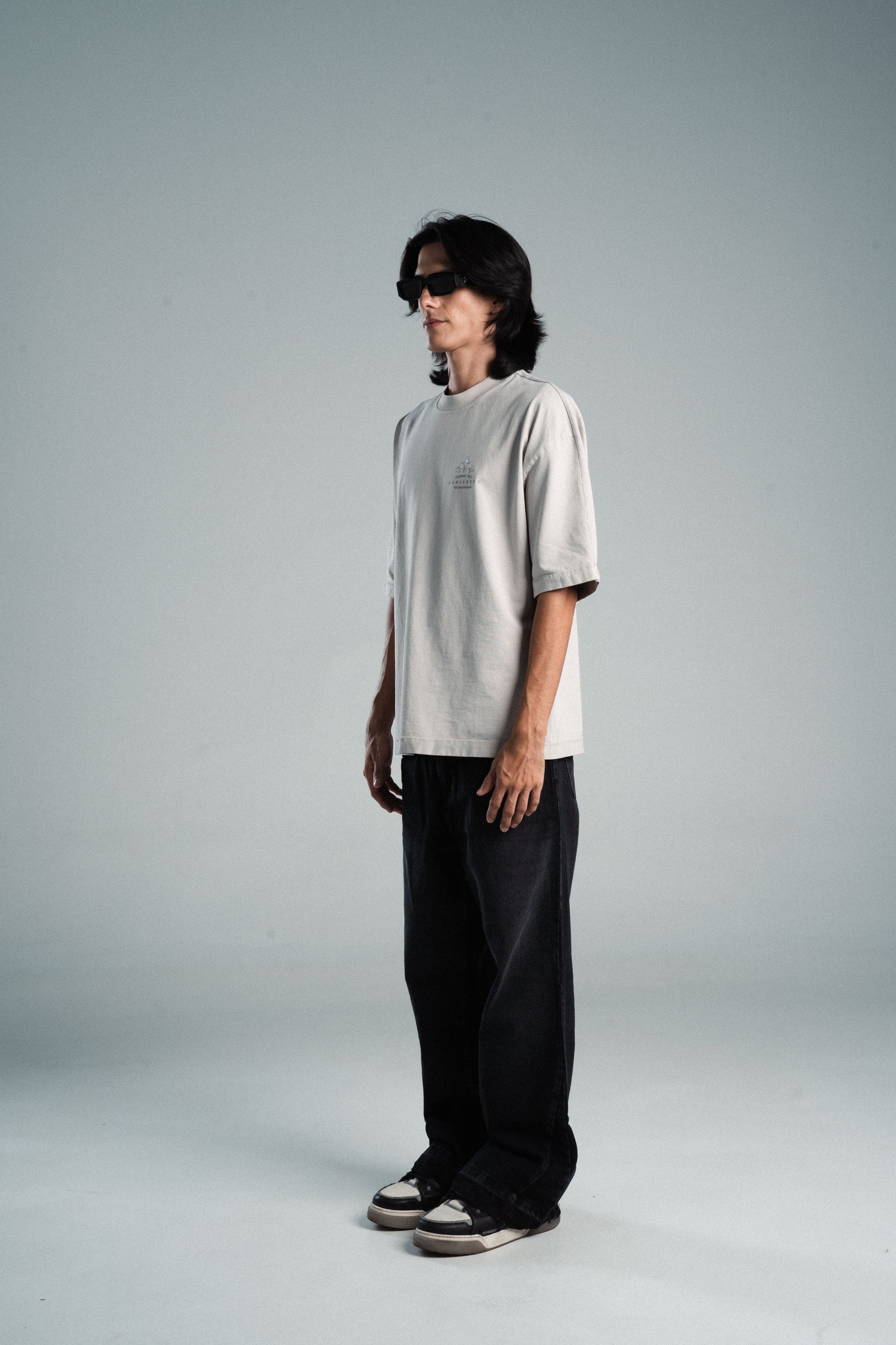 Camiseta Oversize Crucetas Moonbean Fragments