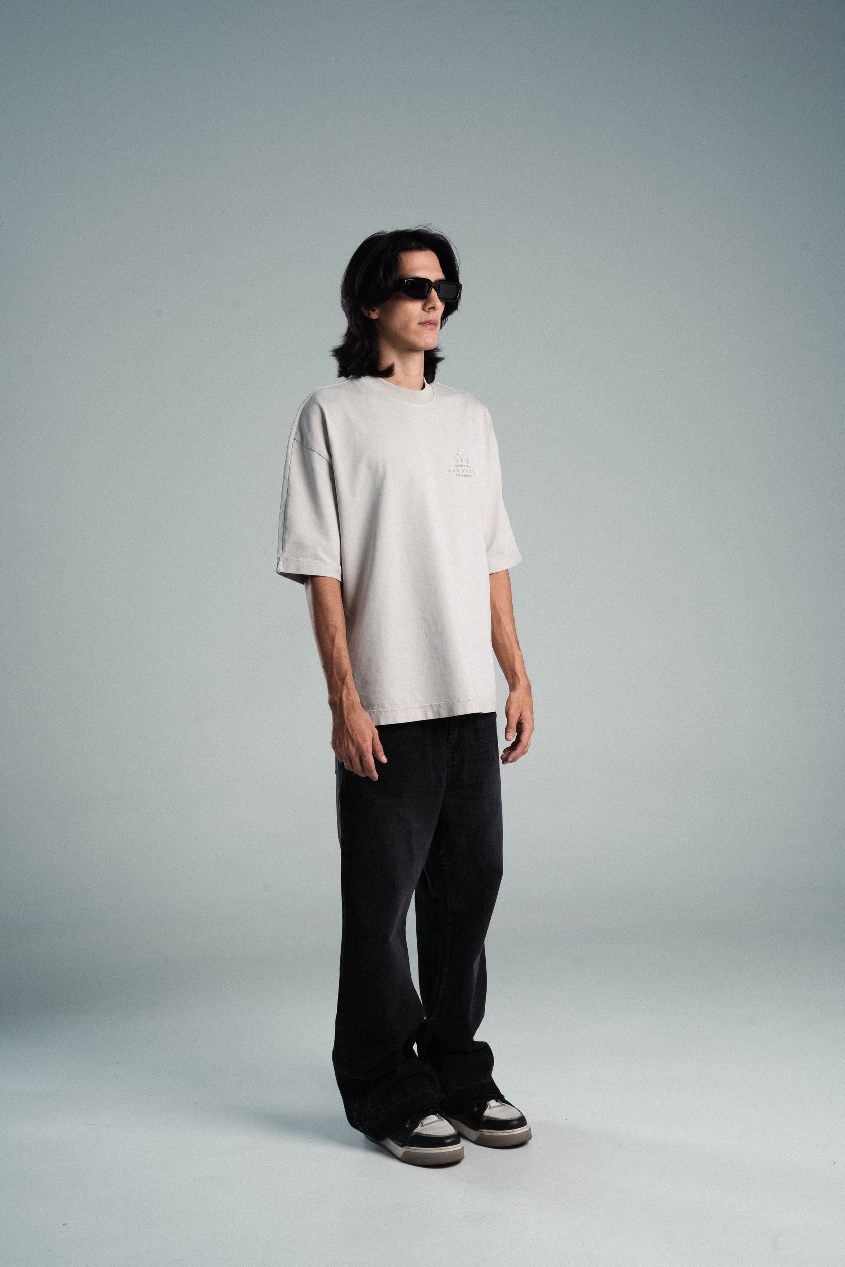 Camiseta Oversize Crucetas Moonbean Fragments