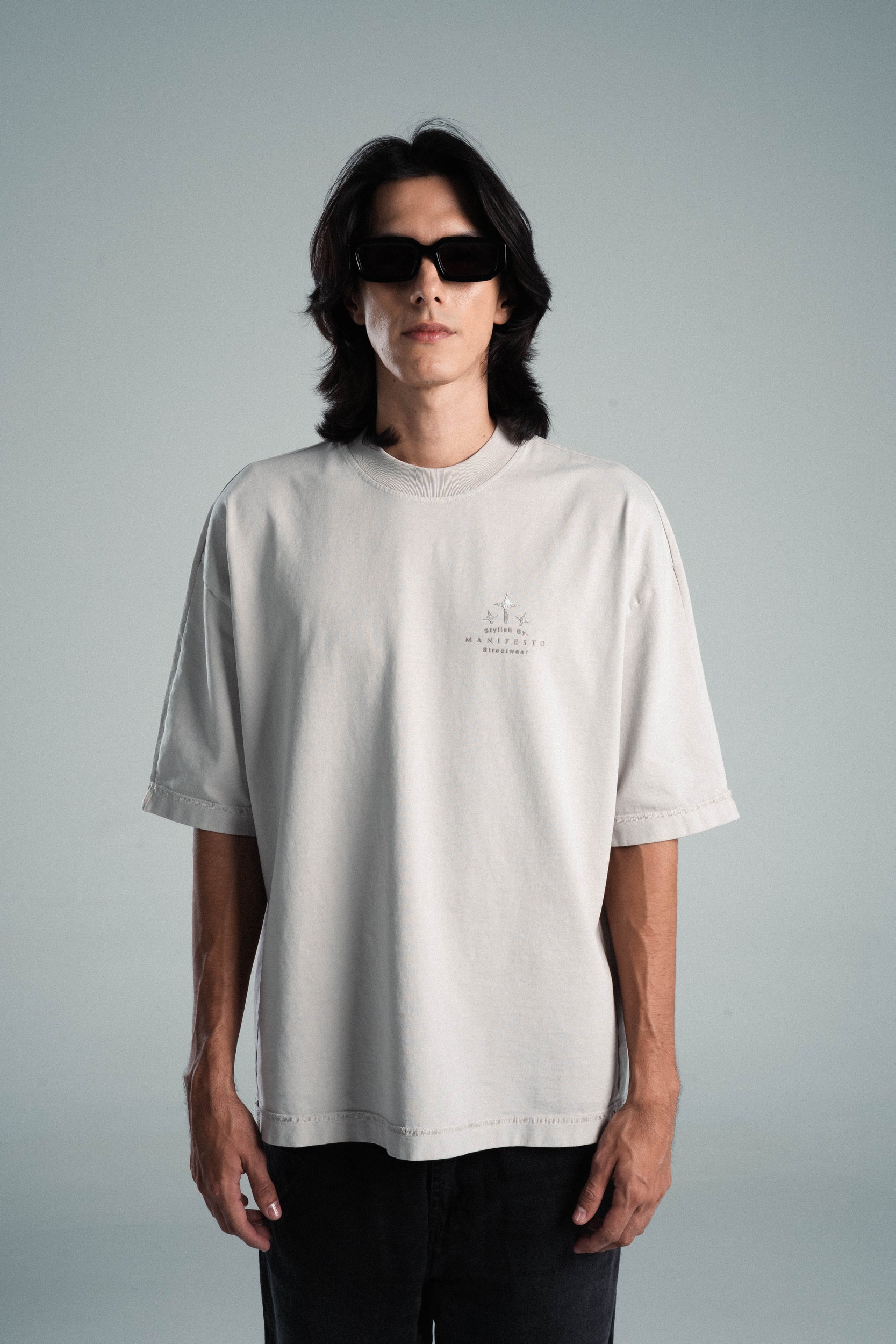 Camiseta Oversize Crucetas Moonbean Fragments
