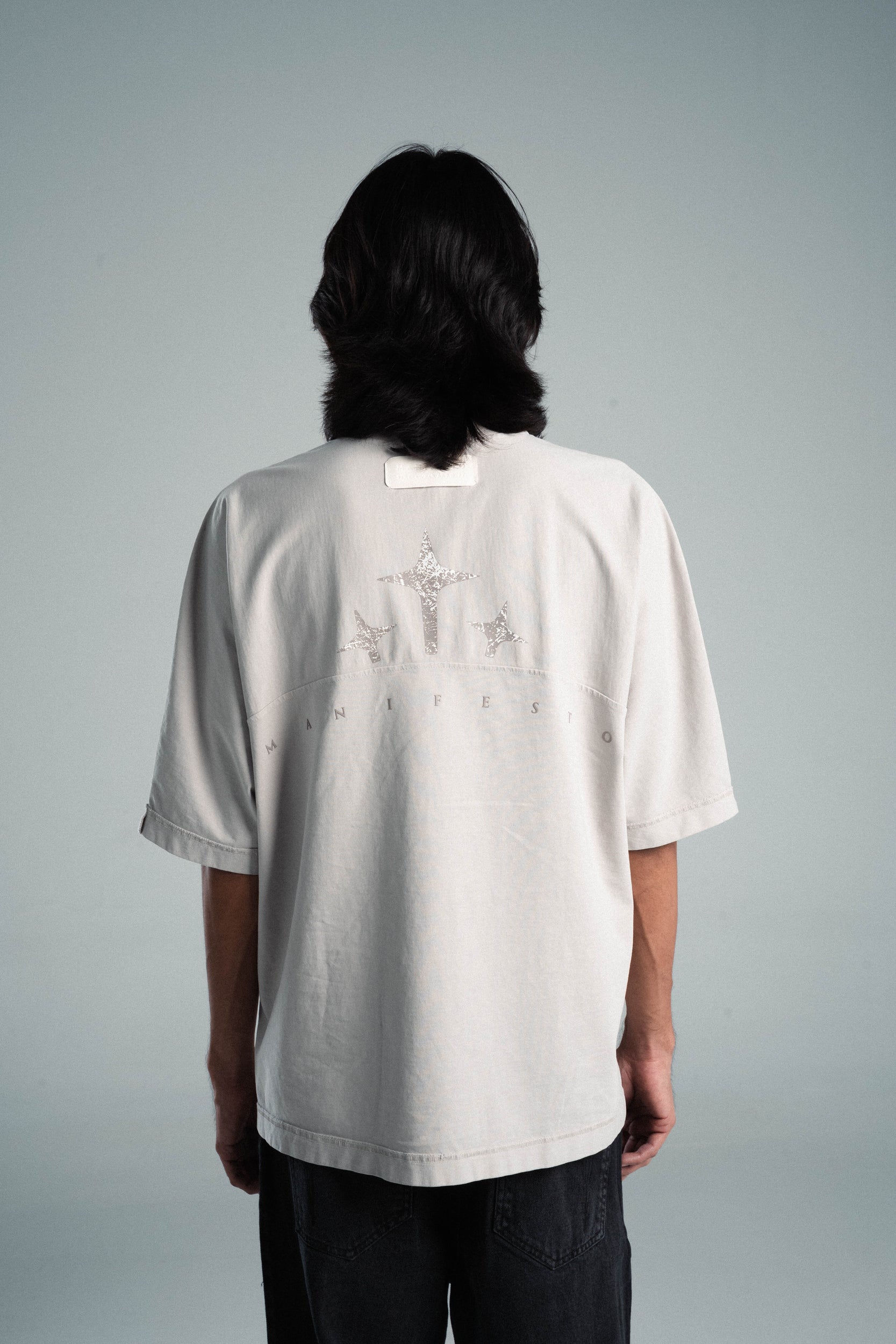 Camiseta Oversize Crucetas Moonbean Fragments