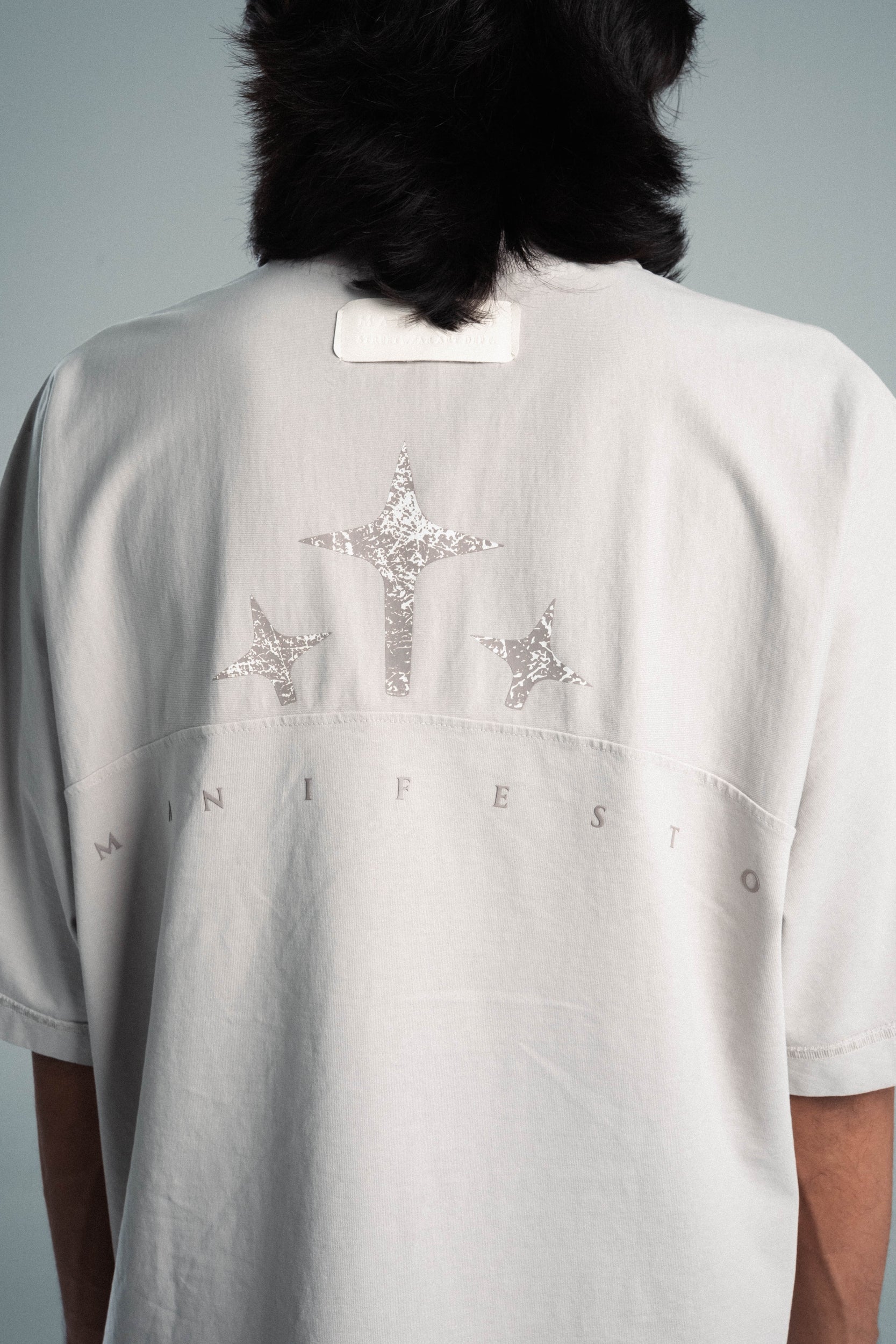 Camiseta Oversize Crucetas Moonbean Fragments