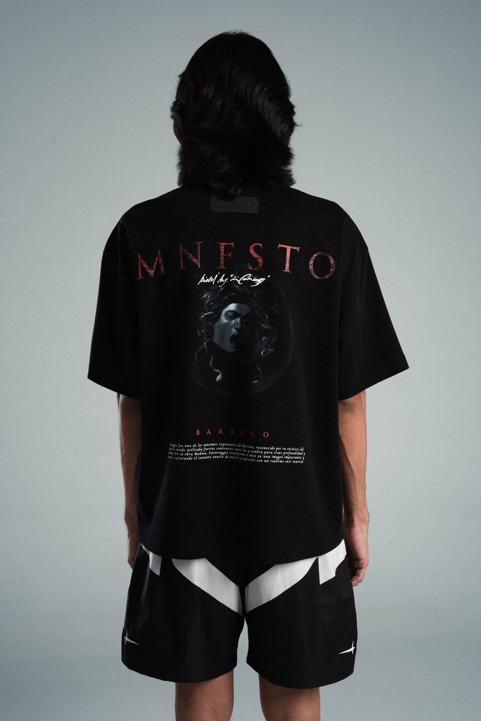 Camiseta Semioversize Medusa